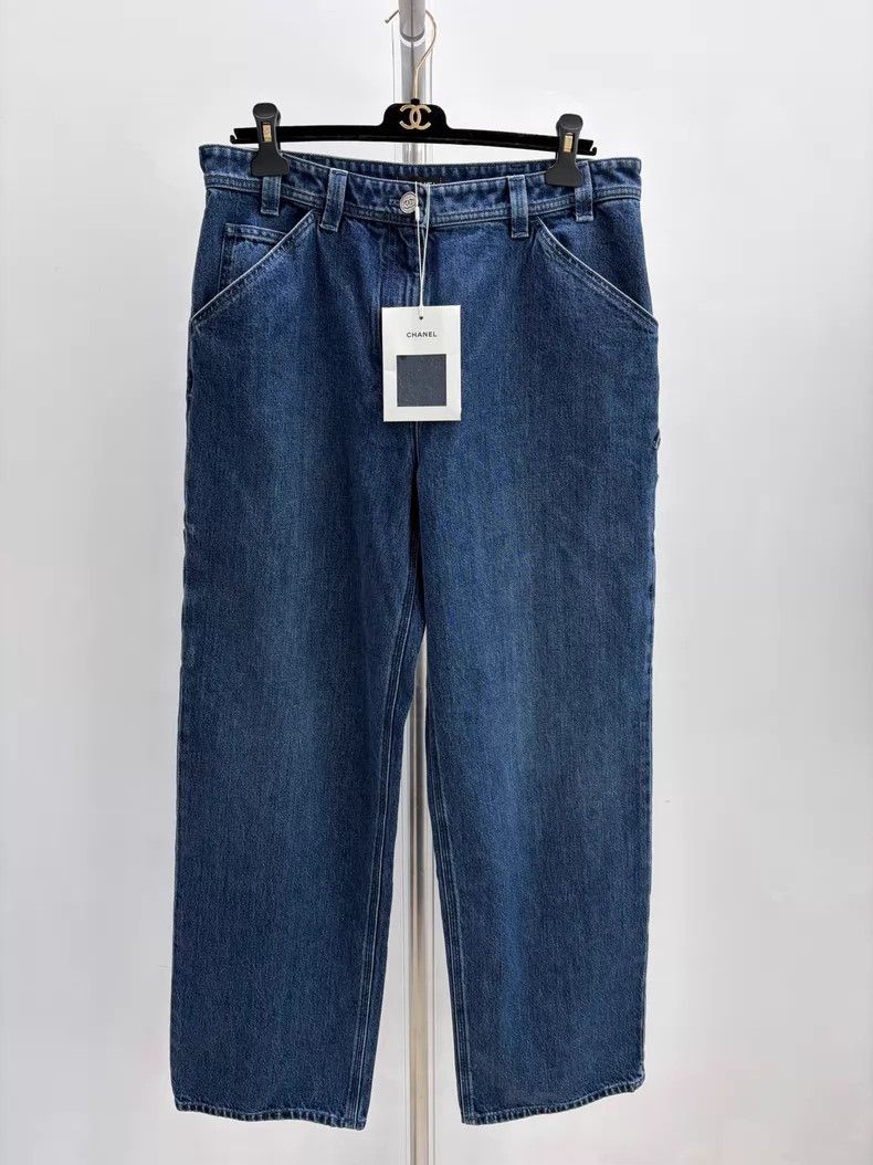Chanel Chanel Blue jeans Size 27" / US 4 / IT 40 - 1 Thumbnail