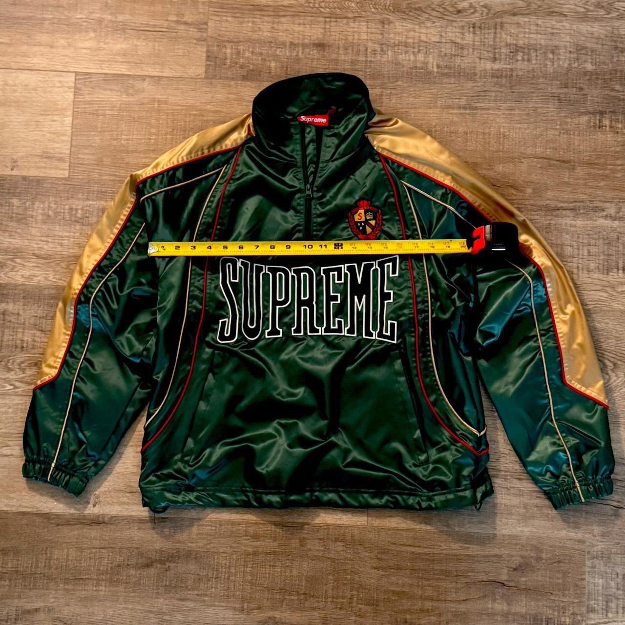 Supreme Supreme Satin Piping Pullover ‘Green’ Size US S / EU 44-46 / 1 - 3 Thumbnail