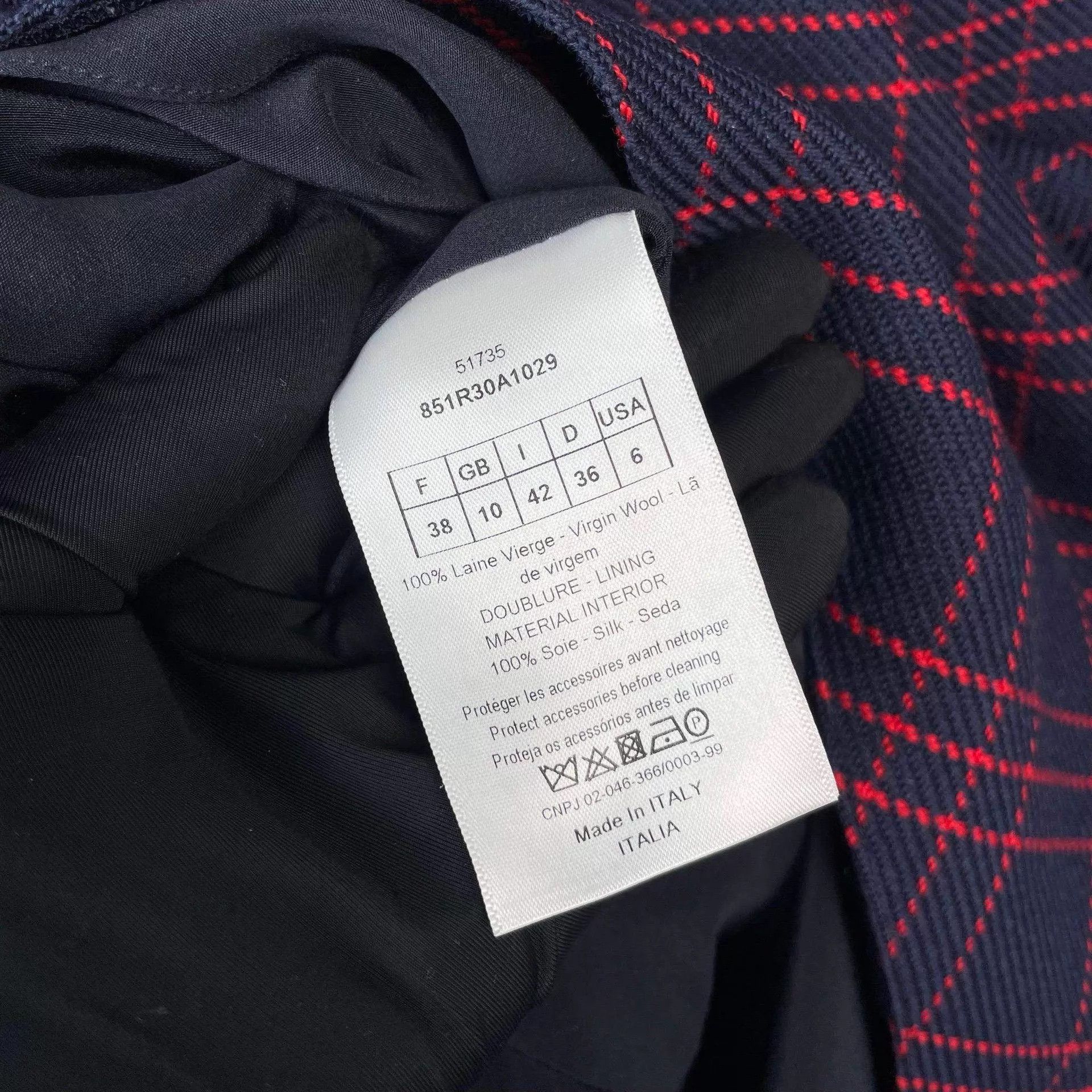 Dior Dior Midi Dress Size S / US 4 / IT 40 - 4 Thumbnail