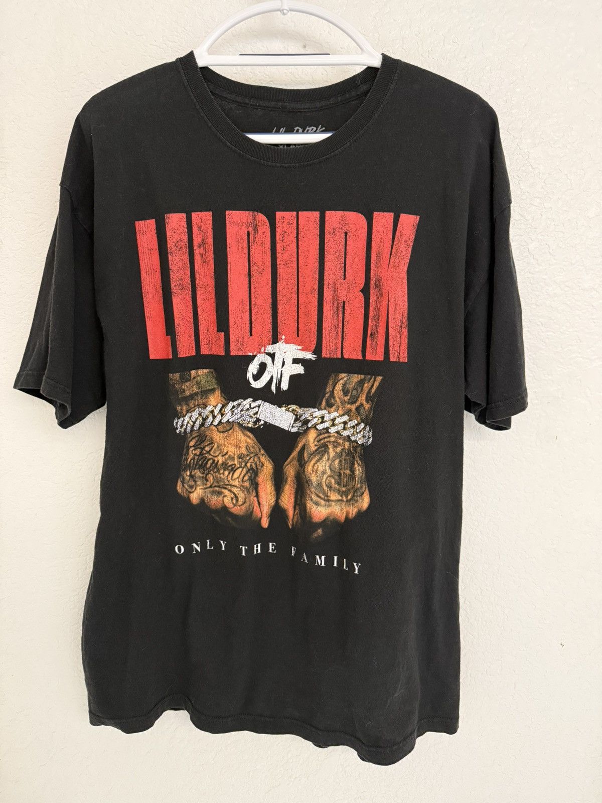 Rap Tees LIL DURK x RAP TEES (RARE) Size US XL / EU 56 / 4 - 1 Thumbnail