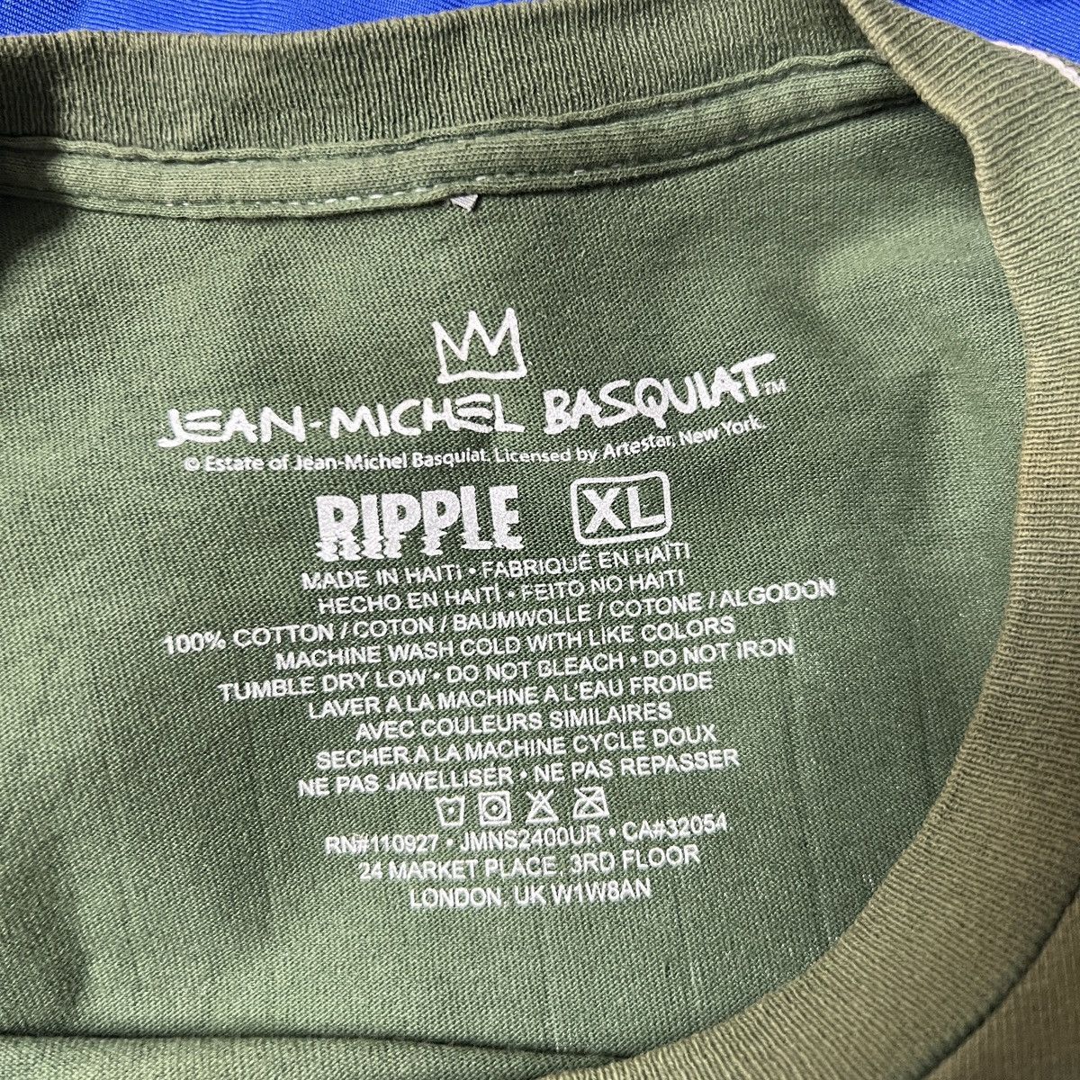 Jean-Michel Basquiat JEAN MICHEL BASQUIAT BIG BACK HIT Size US XL / EU 56 / 4 - 5 Thumbnail