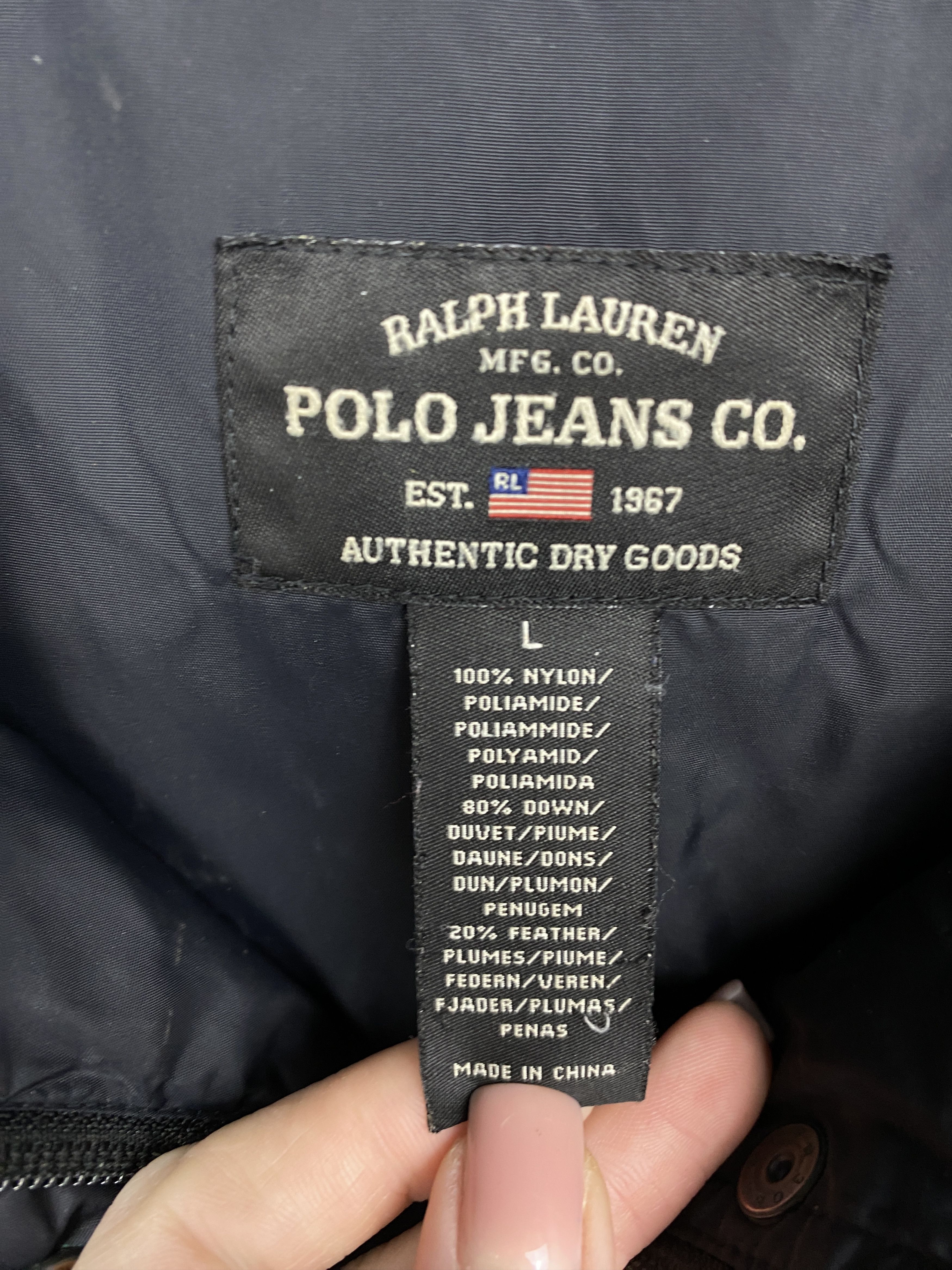 Polo Ralph Lauren Polo Ralph Lauren Jeans Co. Womens Down Puffer Vest Size L / US 10 / IT 46 - 5 Thumbnail
