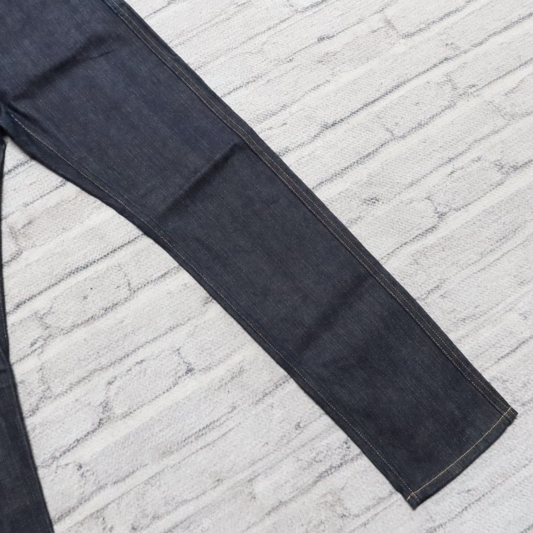 Lee VINTAGE Lee 101 Tapered Selvedge Denim Jeans Men 30 Inseam 30 1/2 Raw Denim Jeans Mens Jeans Size US 30 / EU 46 - 4 Thumbnail
