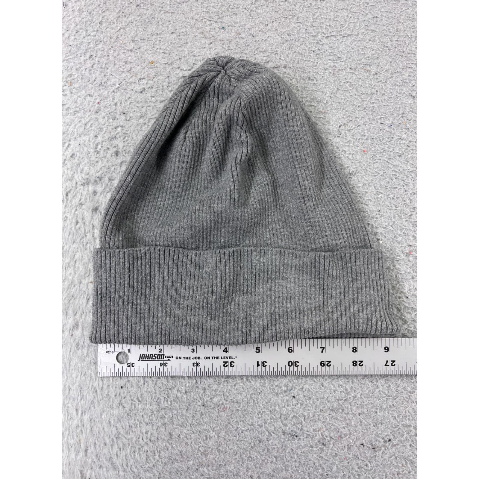 Vintage A New Day Beanie Toque Adult One Size Gray Knit Polyester Wool Blend Winter Size ONE SIZE - 3 Thumbnail
