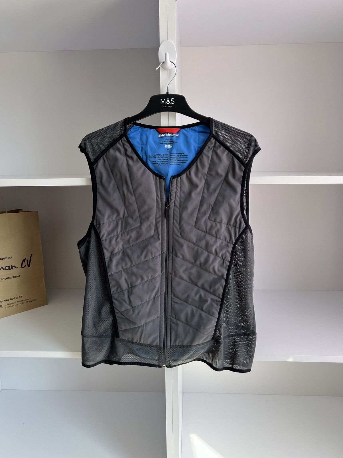 BMW × Vintage Vintage Bmw motorrad racing vest Size US XL / EU 56 / 4 - 1 Thumbnail