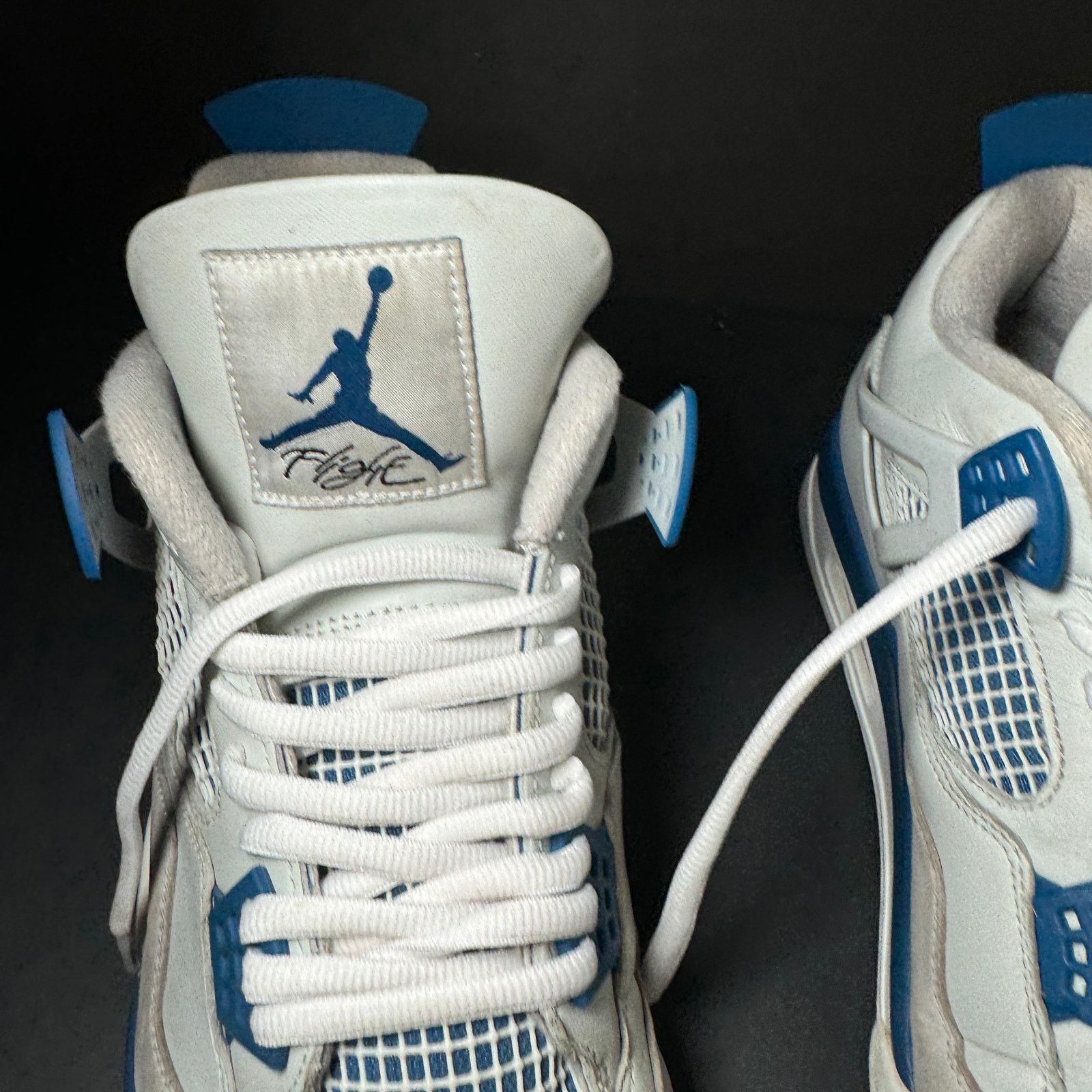 Jordan Brand × Nike Size 13 - Air Jordan 4 Retro Military Blue 2024 Men's Shoes Size US 13 / EU 46 - 5 Thumbnail
