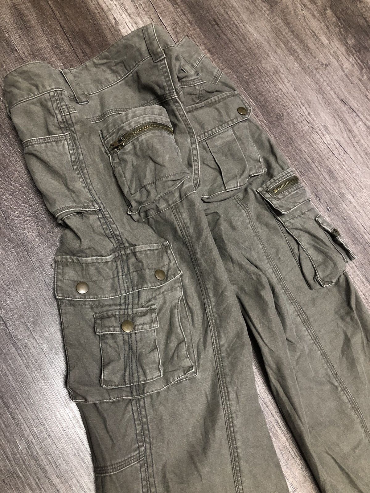 Designer × Japanese Brand Vintage Magic Square Cargo Pant Multi Pocket Size US 29 - 11 Thumbnail
