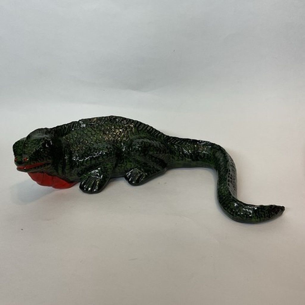 The Unbranded Brand Talavera Pottery Lizard Iguana Mexican CozumelCeramic Figure Size ONE SIZE - 1 Thumbnail