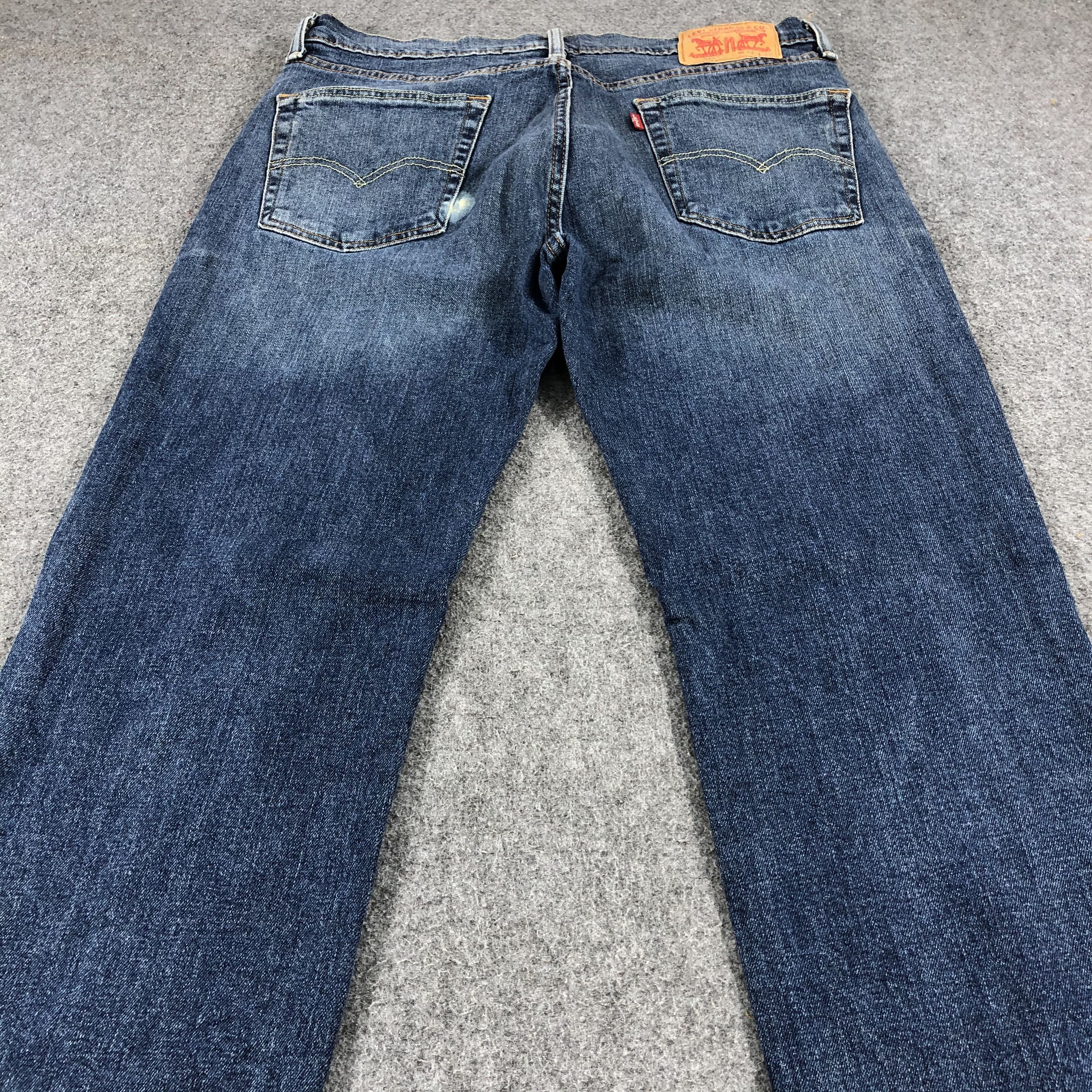 Levi's Vintage Blue Levis 514 Jeans-J948 Size US 33 - 4 Thumbnail