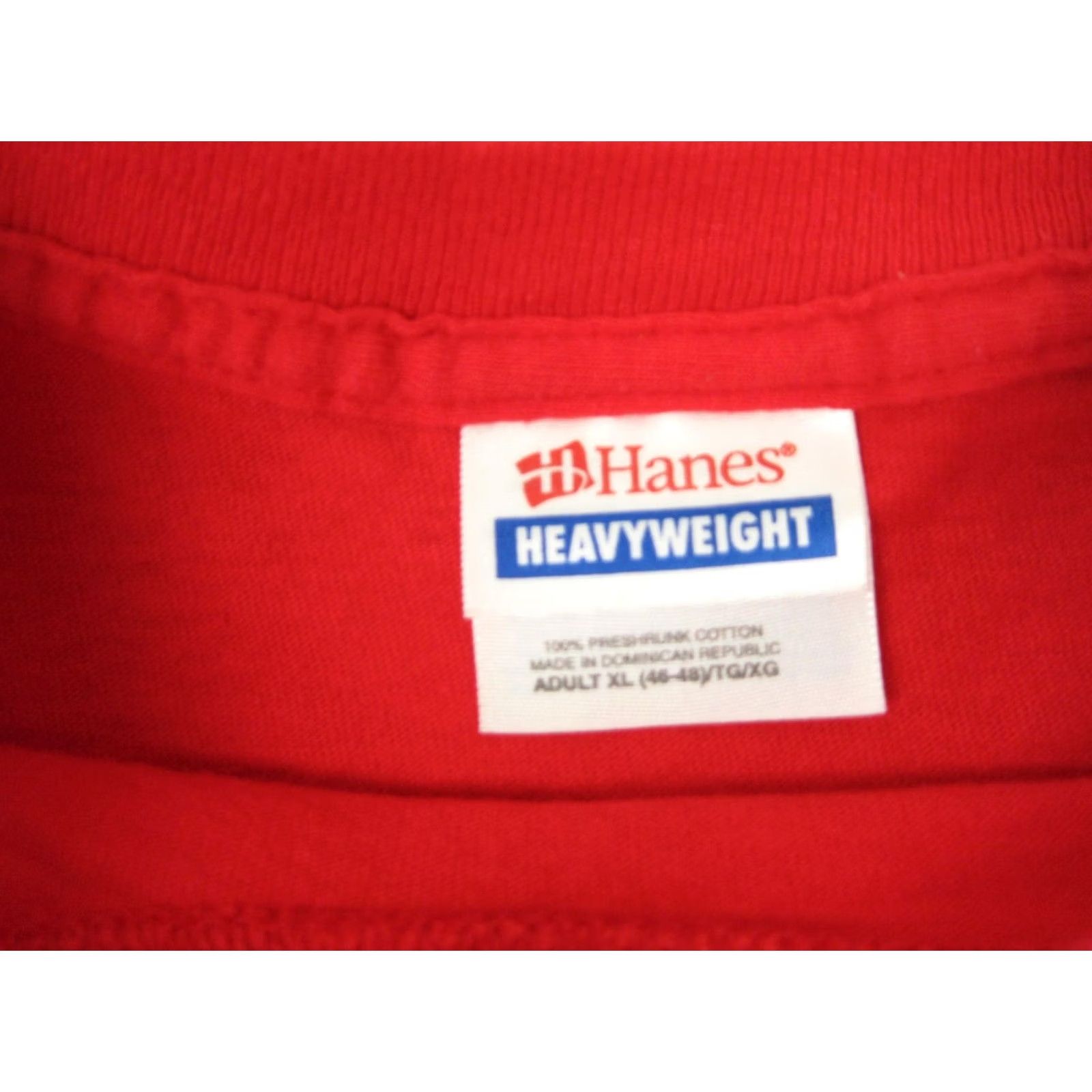 Hanes VINTAGE Hanes Shirt Adult XL Red WBHS 2006 Y2K Dance Casual Mens Size US XL / EU 56 / 4 - 4 Thumbnail