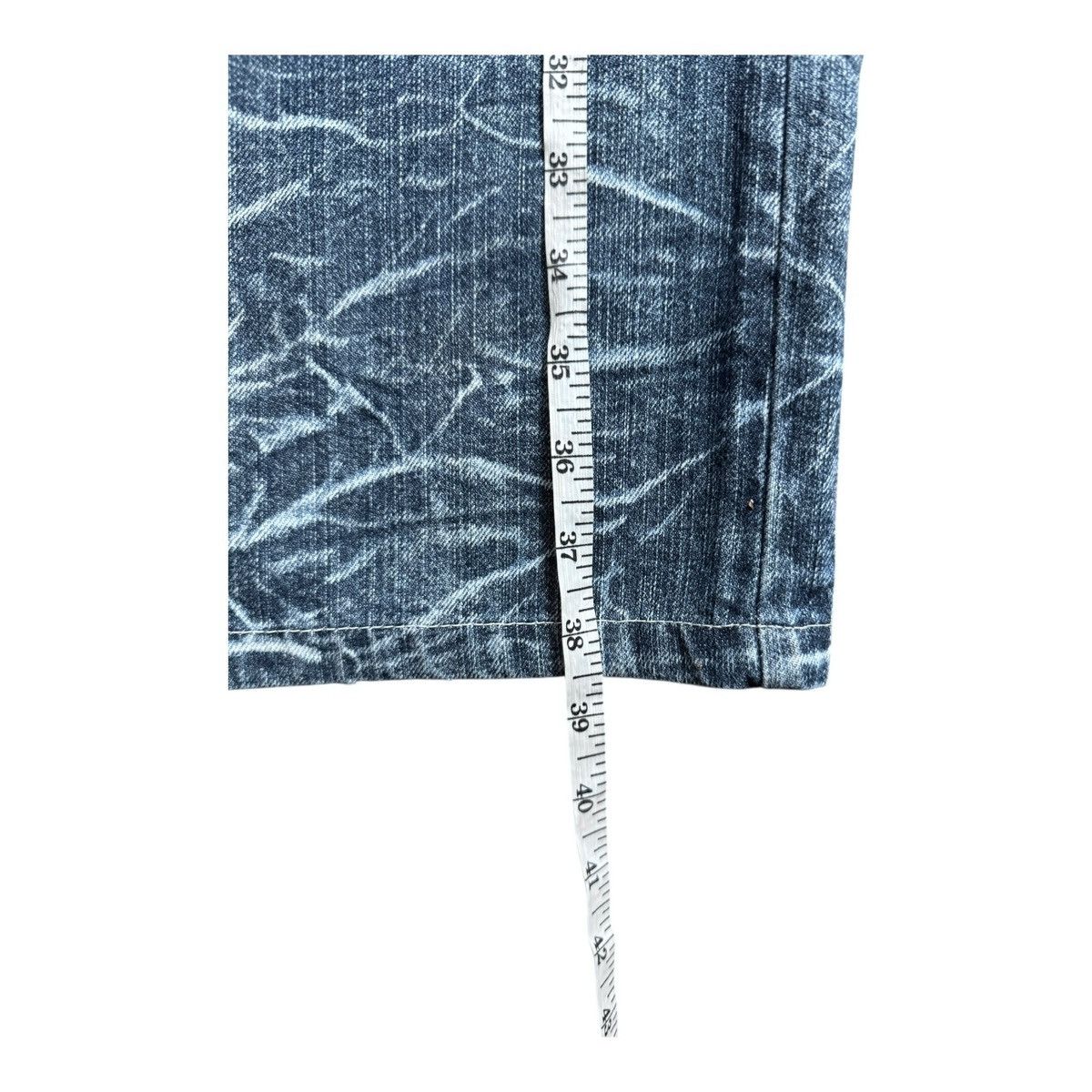 If Six Was Nine Nylaus Double Waist Denim Jeans Size US 30 / EU 46 - 10 Thumbnail
