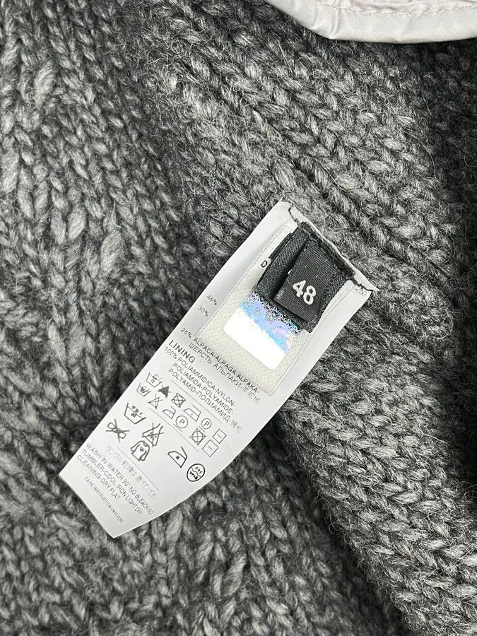 Dolce & Gabbana AW2010 Dolce & Gabbana Grey Wool Quilted Hood Cardigan Jacket Size US L / EU 52-54 / 3 - 14 Thumbnail