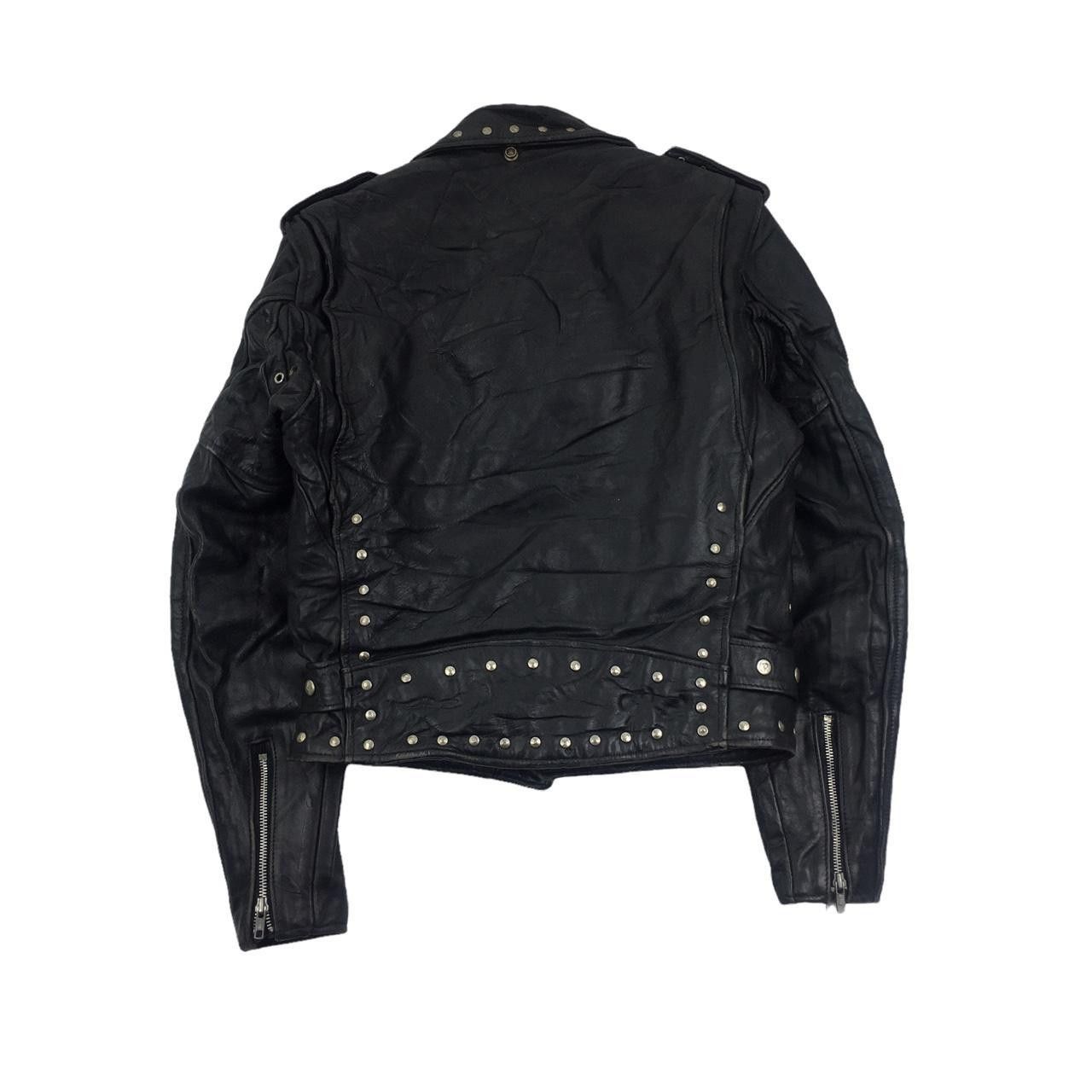Vintage Vtg 70’ SCHOTT PERFECTO NYC Motorcycle Leather Jacket Biker Size S / US 4 / IT 40 - 4 Thumbnail