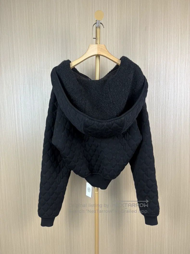 Hermes Hermes Diamond Quilted Hooded Zip Jacket Size XS / US 0-2 / IT 36-38 - 2 Thumbnail