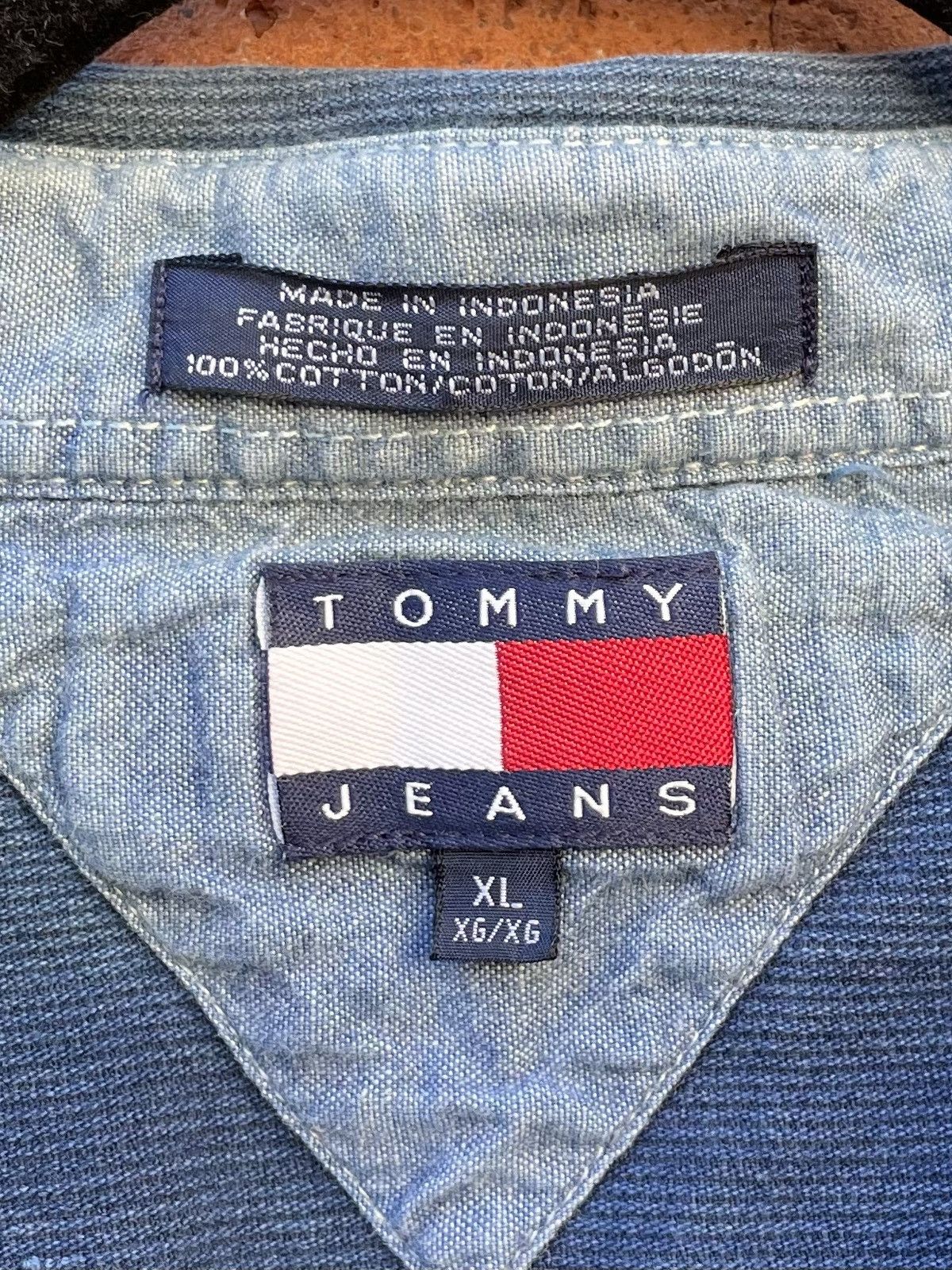 Tommy Hilfiger Vintage 90s Tommy Hilfiger Jeans Corduroy Size US XL / EU 56 / 4 - 2 Thumbnail