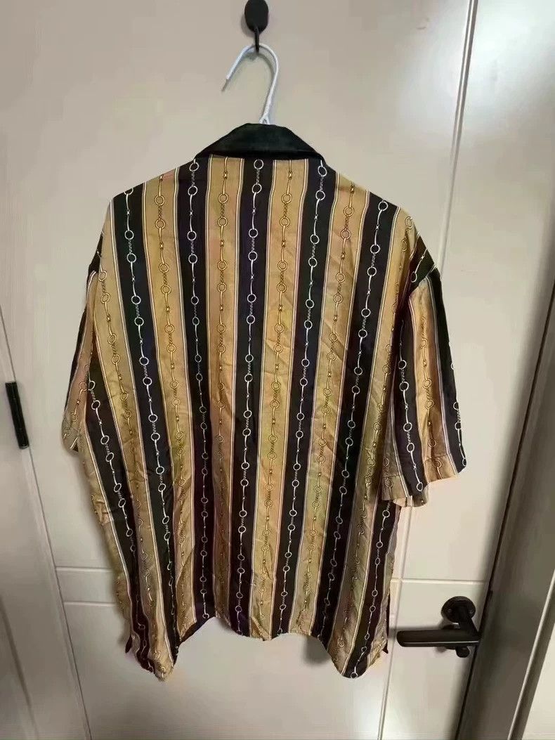 Gucci Gucci Stitching casual single-breasted short-sleeved sunscr Size US M / EU 48-50 / 2 - 2 Thumbnail