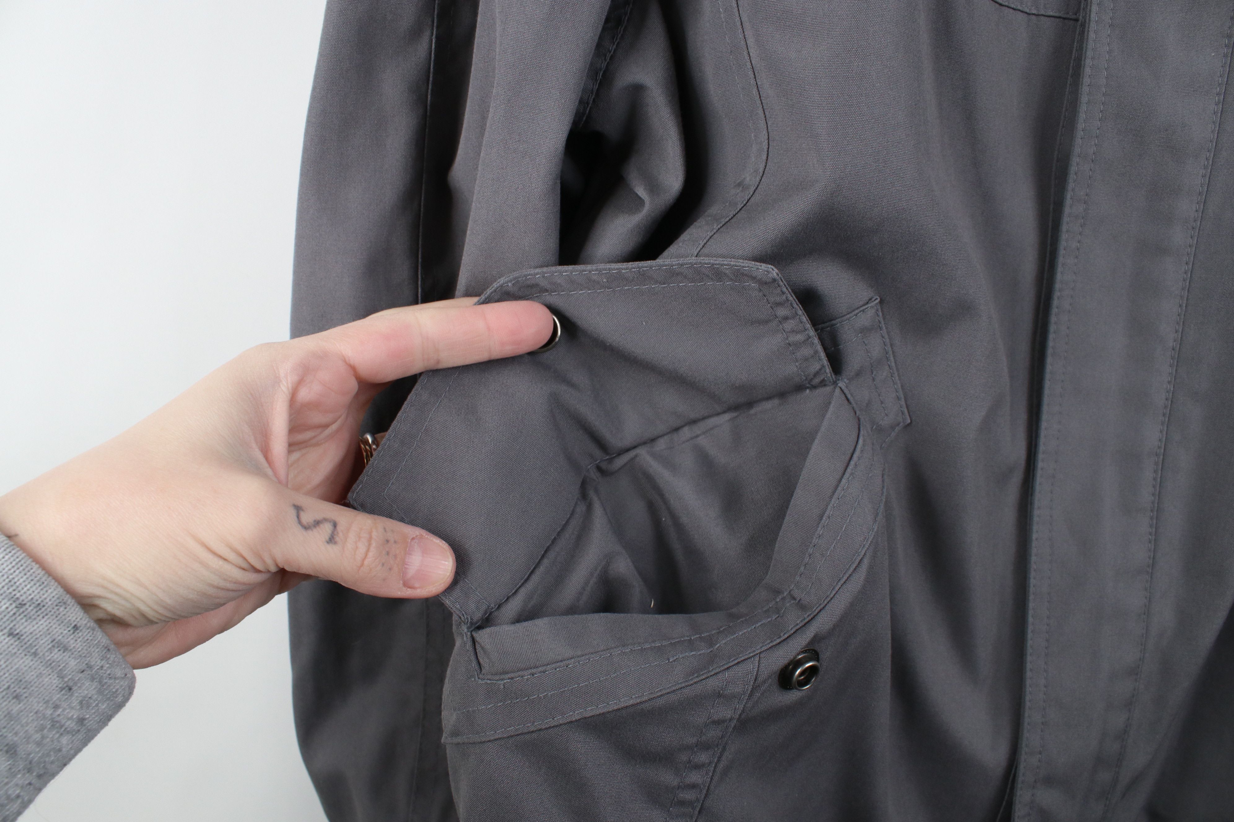 Vintage Vintage 90s Streetwear Full Zip Cafe Racer Bomber Jacket Size US XXL / EU 58 / 5 - 6 Thumbnail