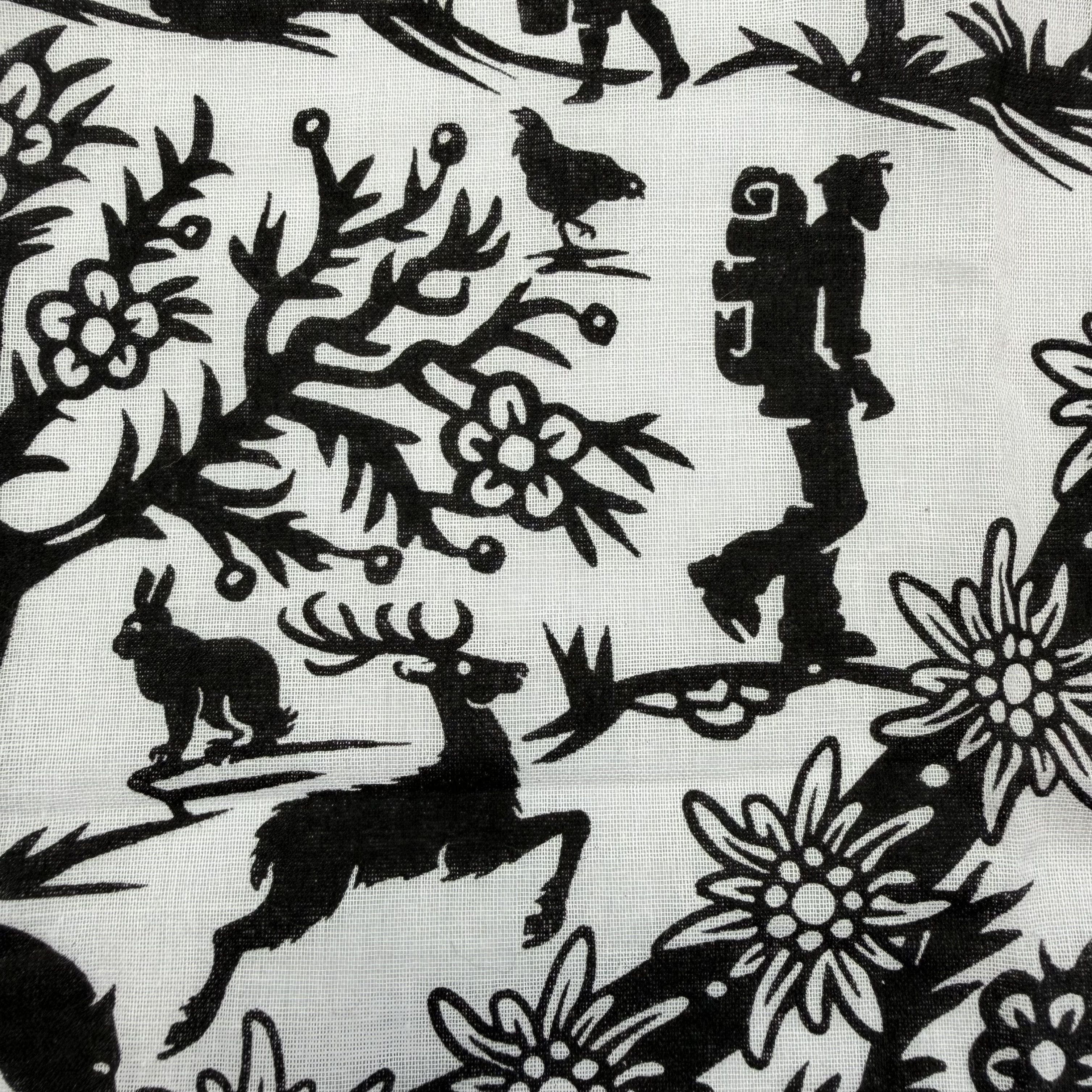 Vintage Vintage Swiss Coop Pro Montagna Cotton Bandana Scarf Size ONE SIZE - 2 Thumbnail
