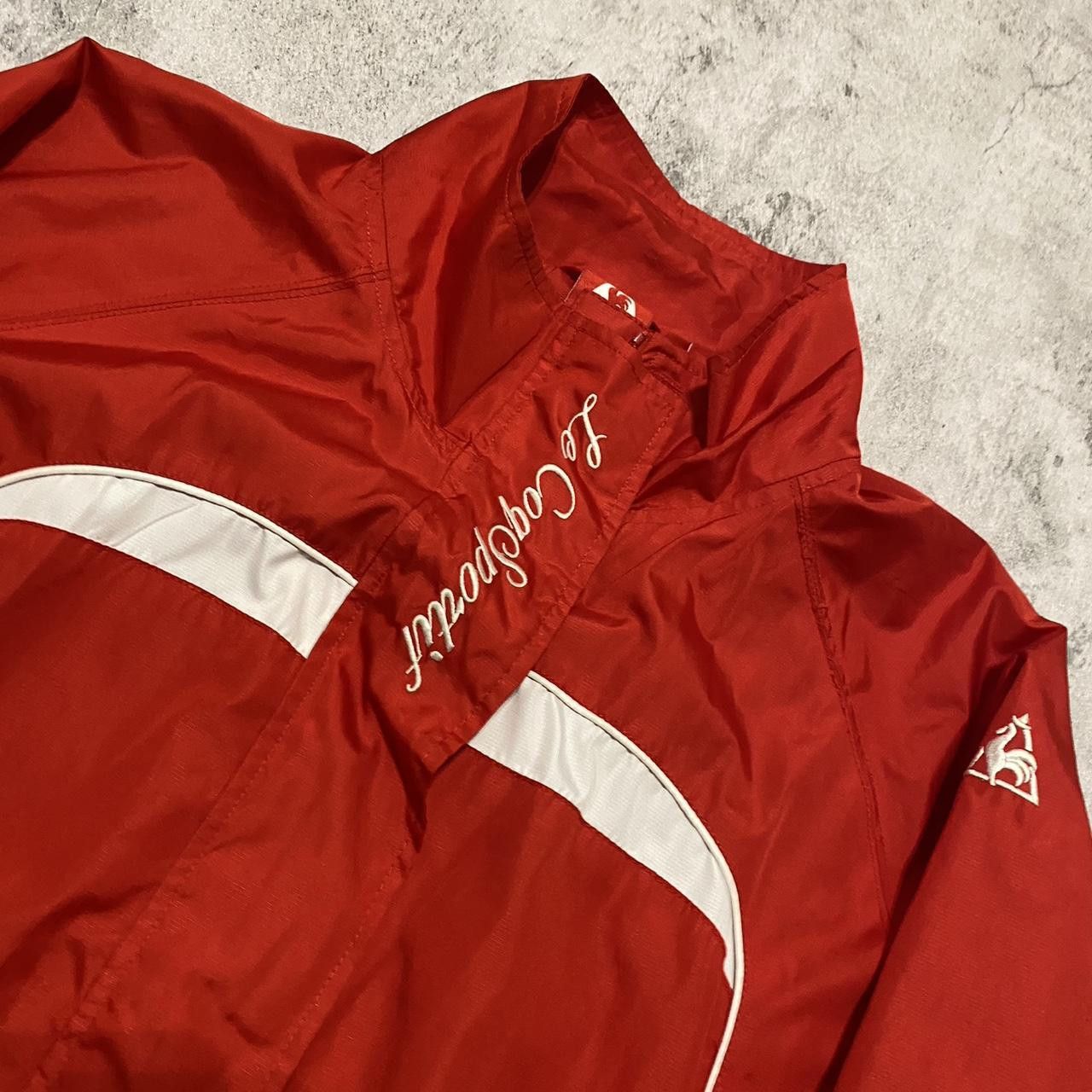 Le Coq Sportif Red and white Le Coq Sportif windbreaker jacket Size US S / EU 44-46 / 1 - 3 Thumbnail