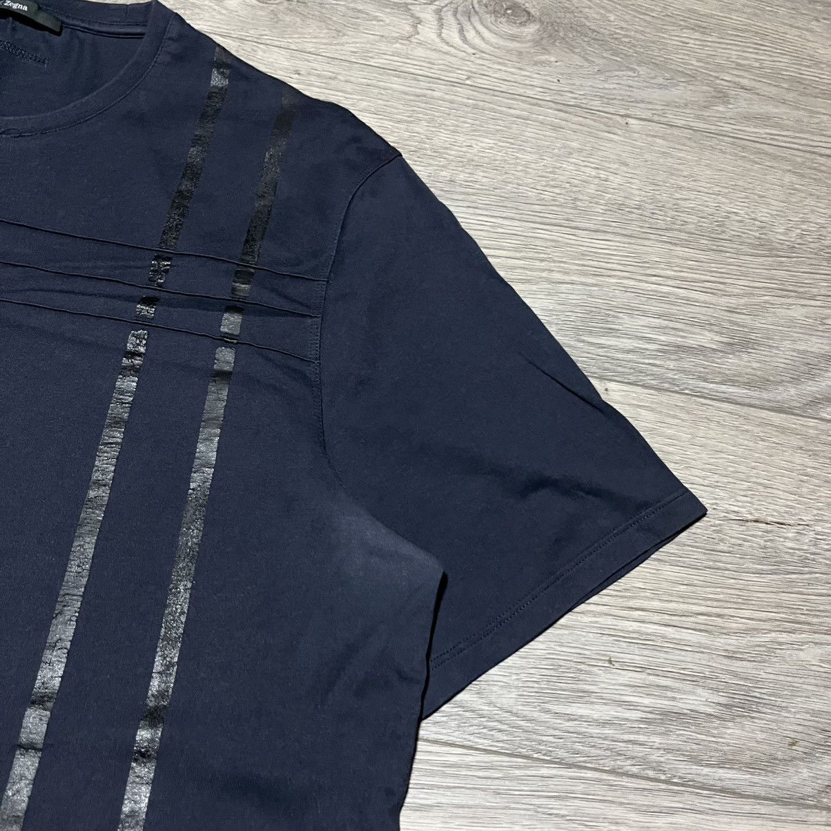 Z Zegna Zegna Black tshirt Size US XXL / EU 58 / 5 - 4 Thumbnail