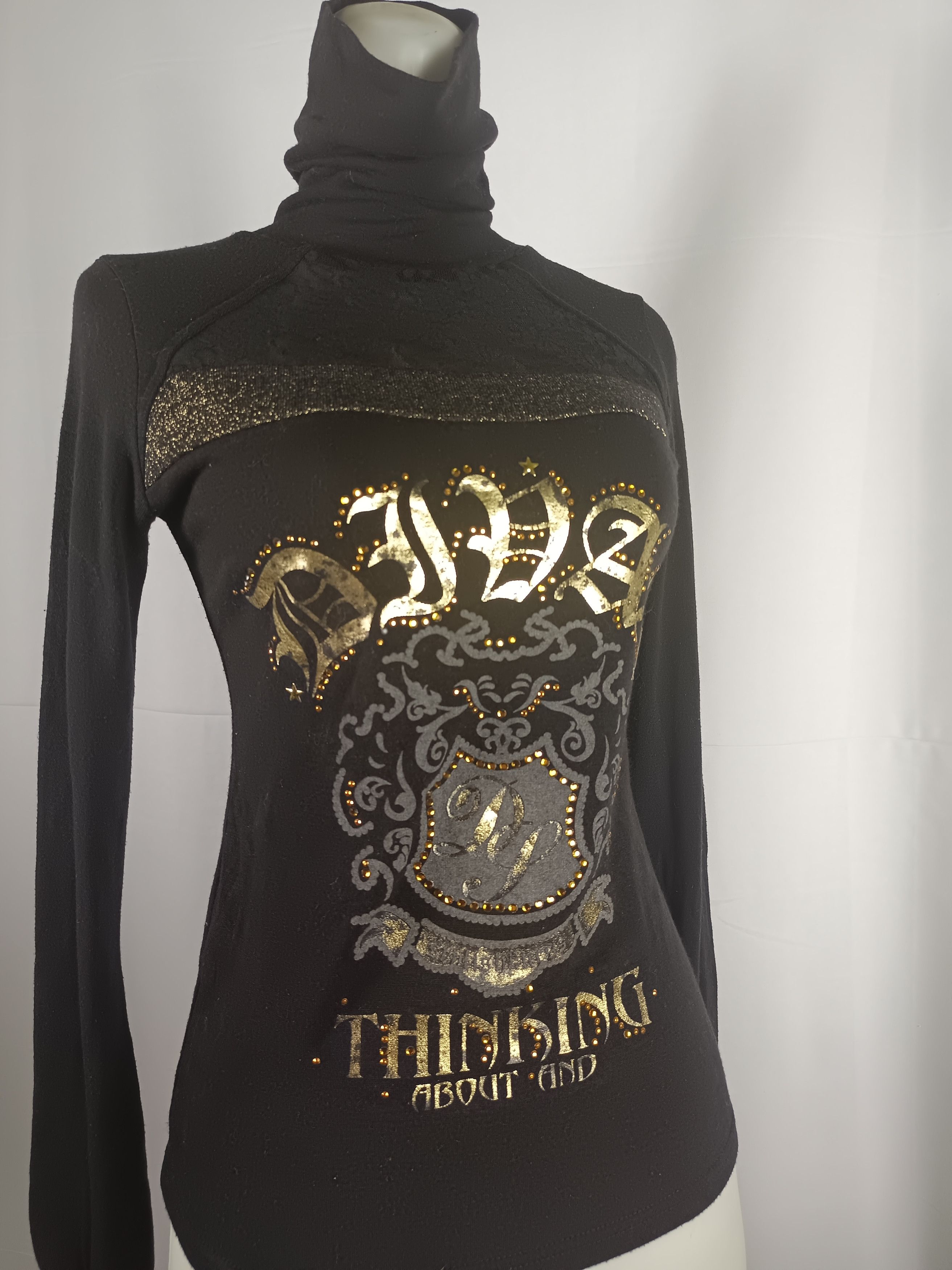 Beauty Beast × Japanese Brand Yasiri Girl Seoul.Tokyo Lady Long Sleeve Long Neck Collar Size S / US 4 / IT 40 - 6 Thumbnail