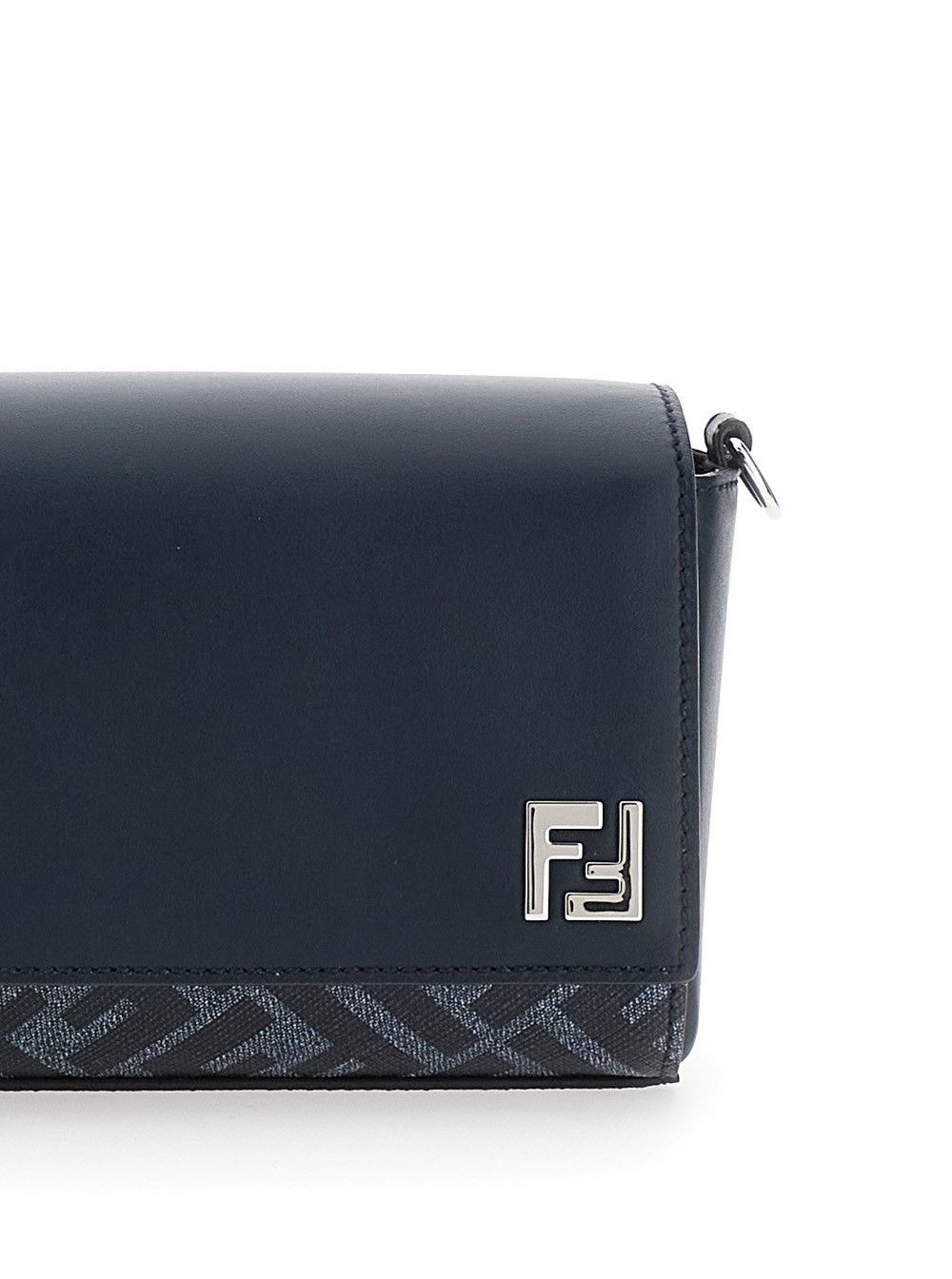Fendi o1s1wg110426 Size:OS/Compact Bag in Blue Size ONE SIZE - 5 Thumbnail