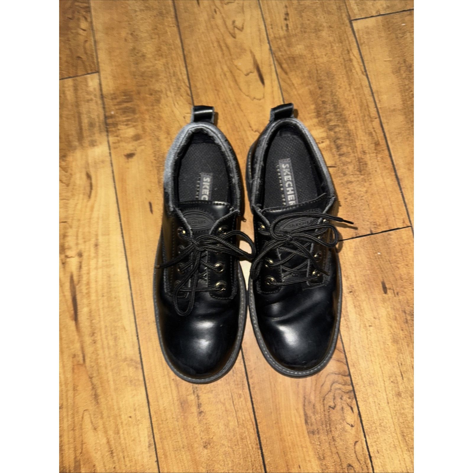 Dr. Martens × SKECHERS × Vintage Skechers Leather composite Toe Work Shoes Non-slip Men's 9 Size US 9 / EU 42 - 5 Thumbnail
