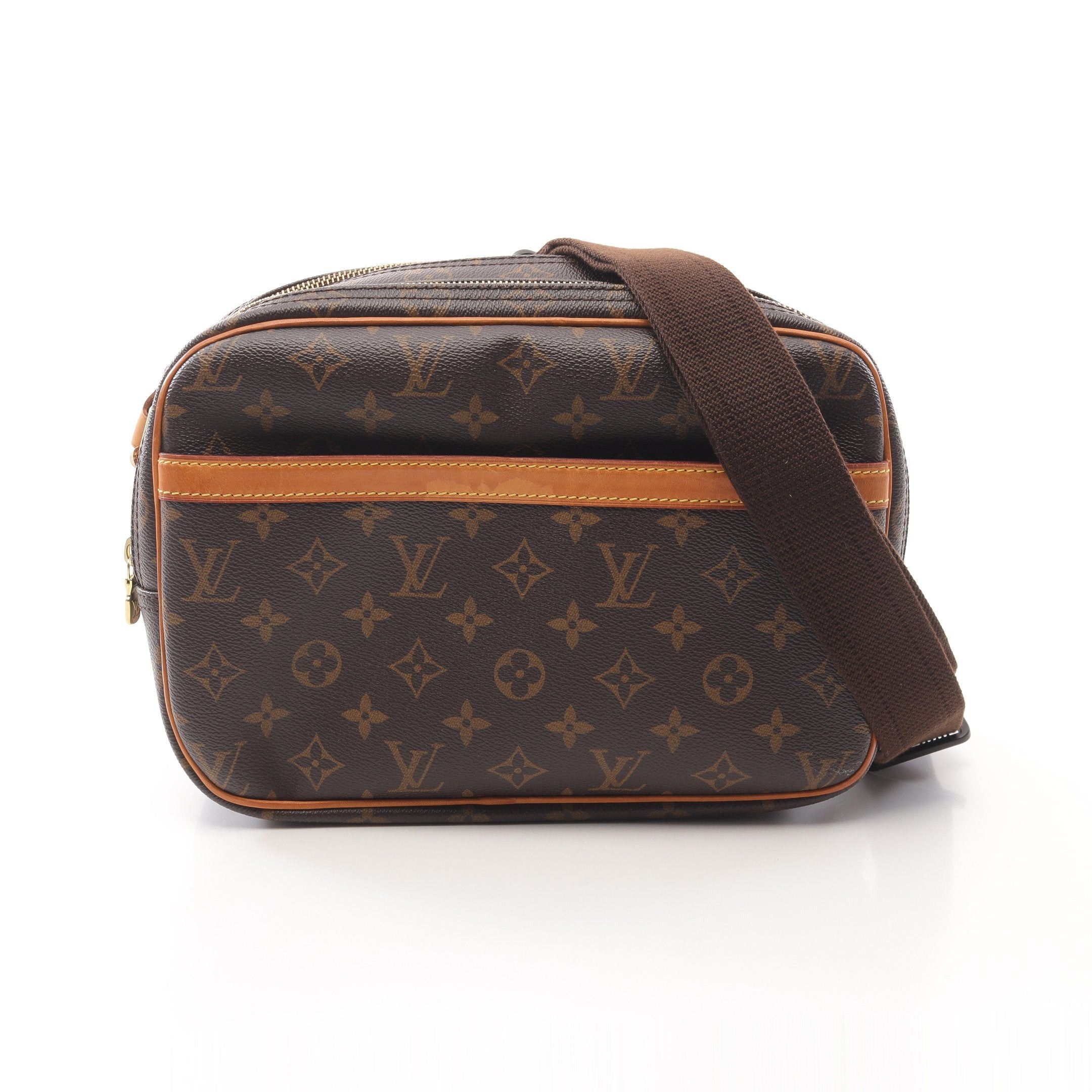 Louis Vuitton Louis Vuitton Reporter Pm Monogram Shoulder Bag Leather Brown Size ONE SIZE - 1 Thumbnail
