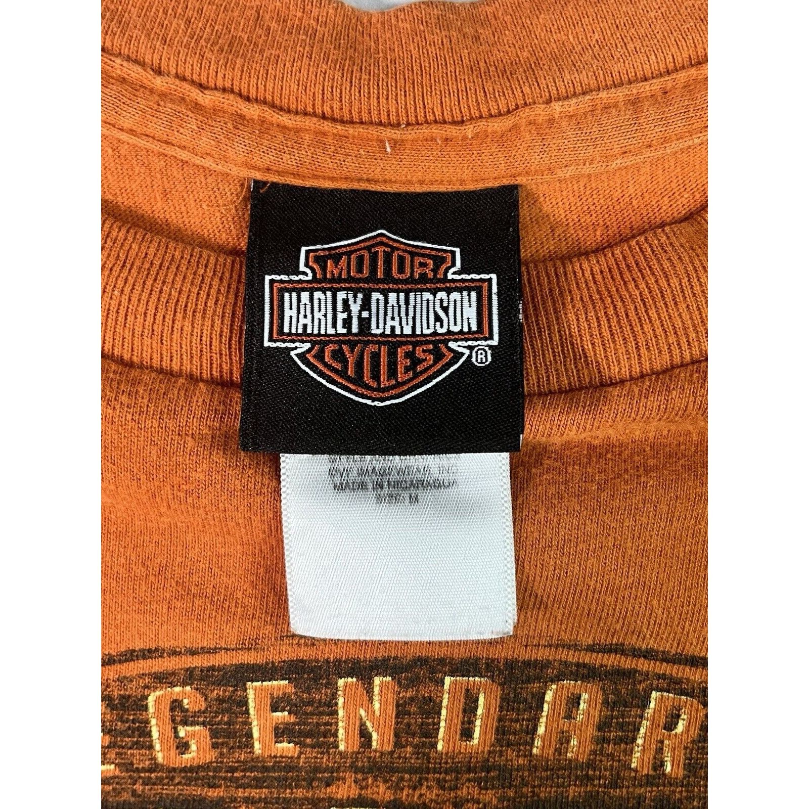 Harley Davidson 2013 Harley Davidson T-shirt Capital City Tallahassee Ride T Size US M / EU 48-50 / 2 - 4 Thumbnail