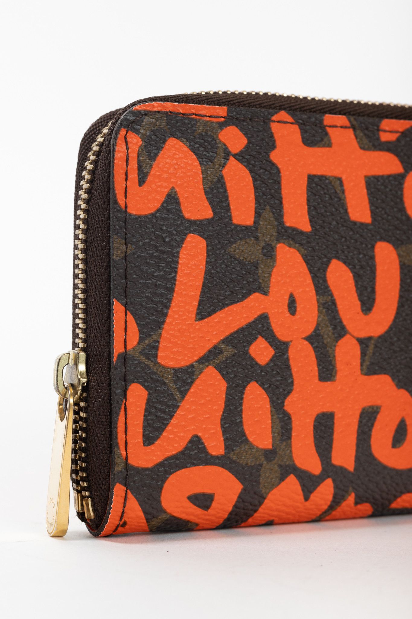 Louis Vuitton Louis Vuitton Zippy Orange Monogram Graffiti Coin Purse Size ONE SIZE - 6 Thumbnail