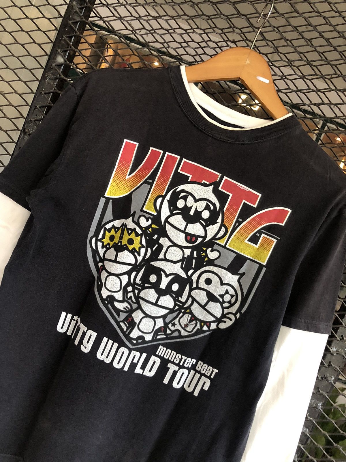 Band Tees × Hysteric Glamour × Japanese Brand VINTAGE UITTG “KISS” MONSTER BEAT WORLD TOUR LONGSLEEVE Size US L / EU 52-54 / 3 - 4 Thumbnail