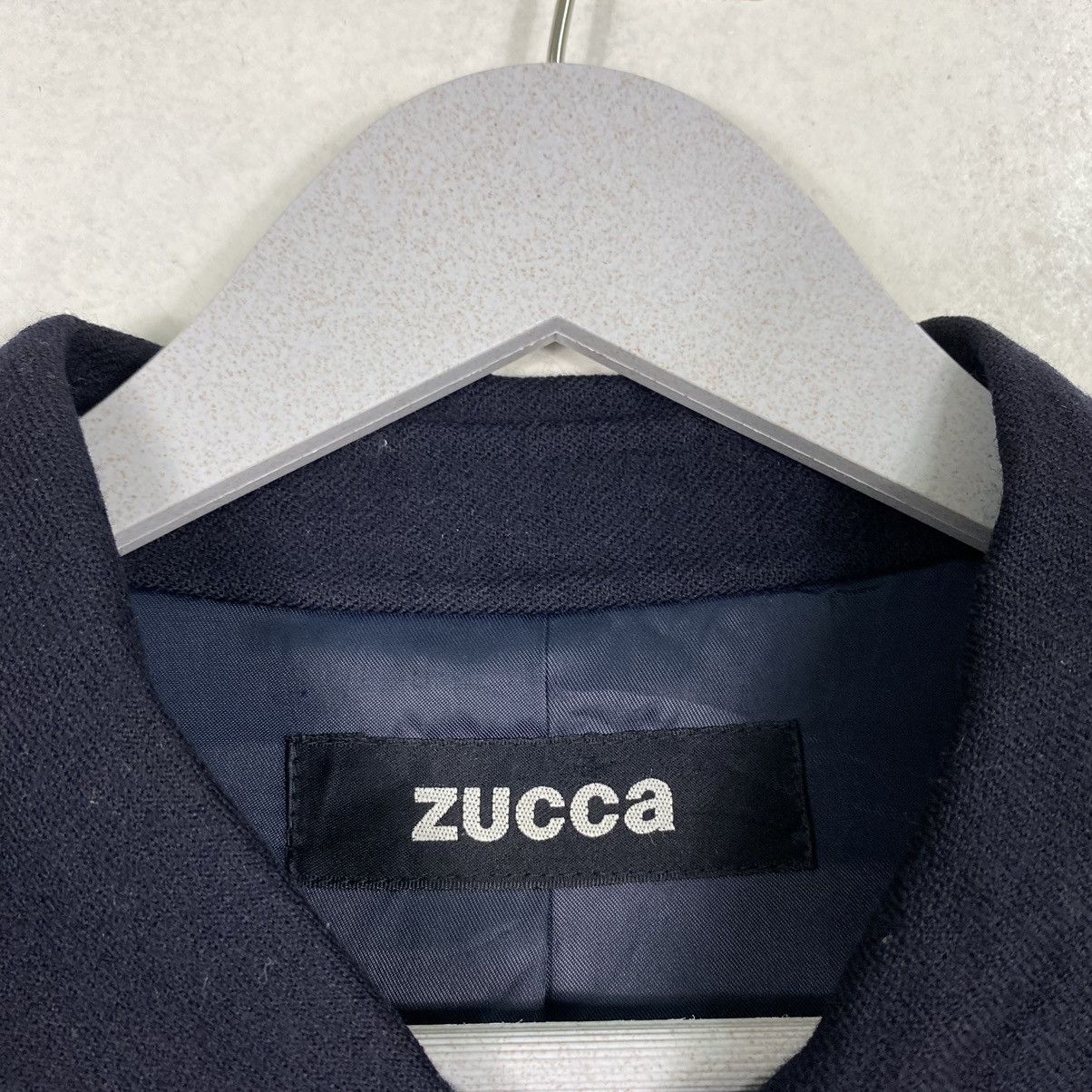 Issey Miyake × Zucca 💥ZUCCA BY ISSEY MIYAKE BUTTON NAVY TOPCOAT Size US M / EU 48-50 / 2 - 9 Thumbnail