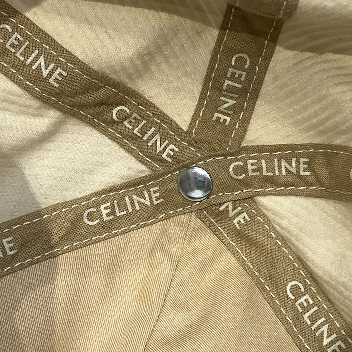 Celine CELINE Triomphe Baseball Cap In Cotton Size ONE SIZE - 5 Thumbnail