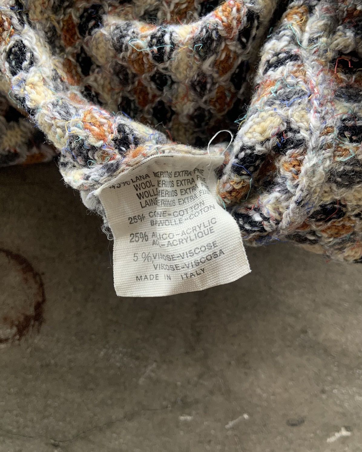 Japanese Brand × Missoni × Vintage Example By Missoni Vest Knitted Made In Italy Size US L / EU 52-54 / 3 - 5 Thumbnail