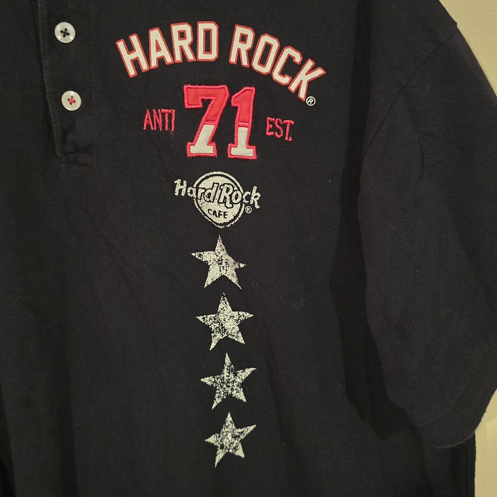 Hard Rock Cafe Hard Rock Cafe Polo Shirt Size US XL / EU 56 / 4 - 3 Thumbnail