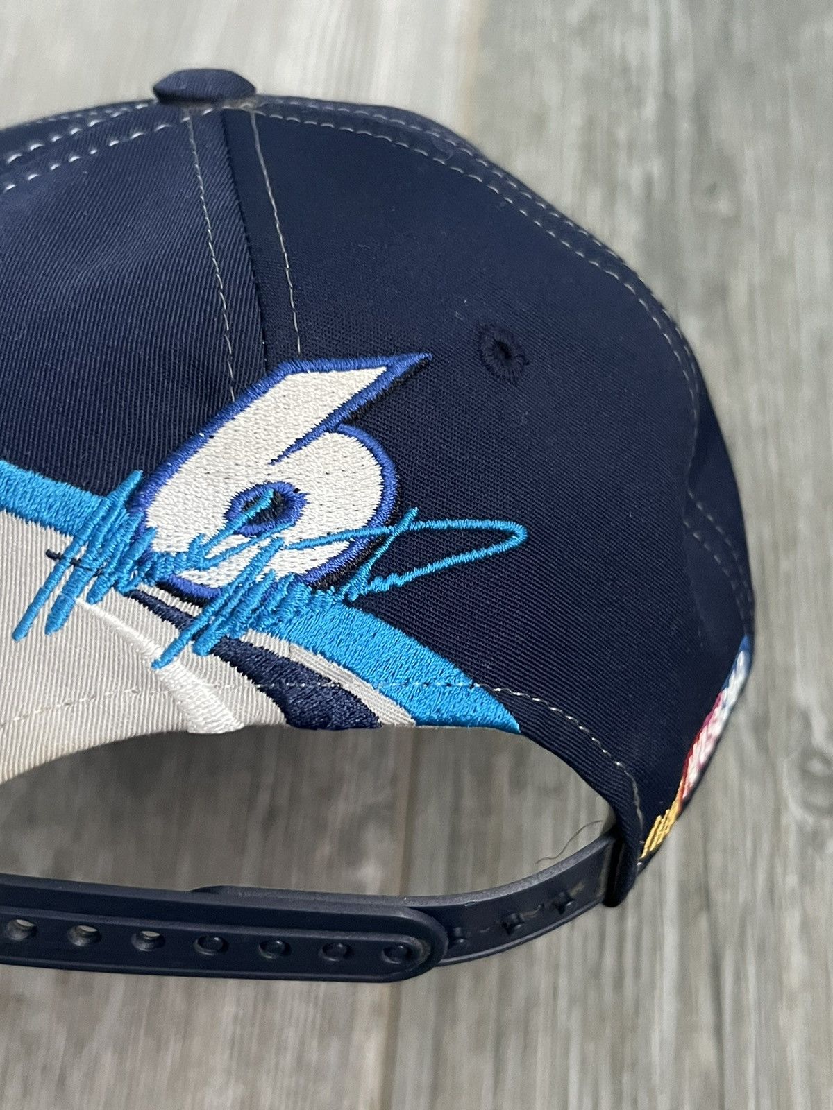 NASCAR × Vintage 1990s Viagra Racing Embroidered Rare Vintage Nascar Team Hat Size ONE SIZE - 7 Thumbnail