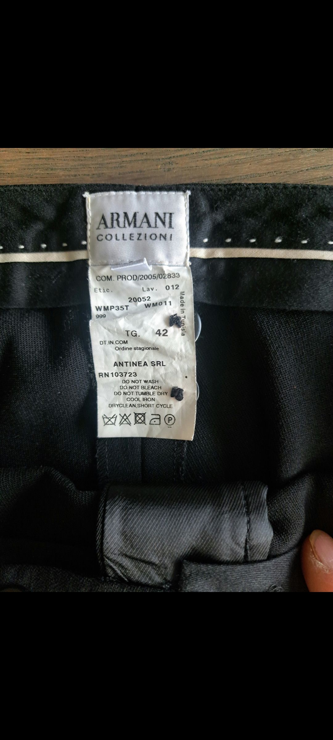 Armani Collezioni Vintage armani perfect condition Size 28" / US 6 / IT 42 - 2 Thumbnail
