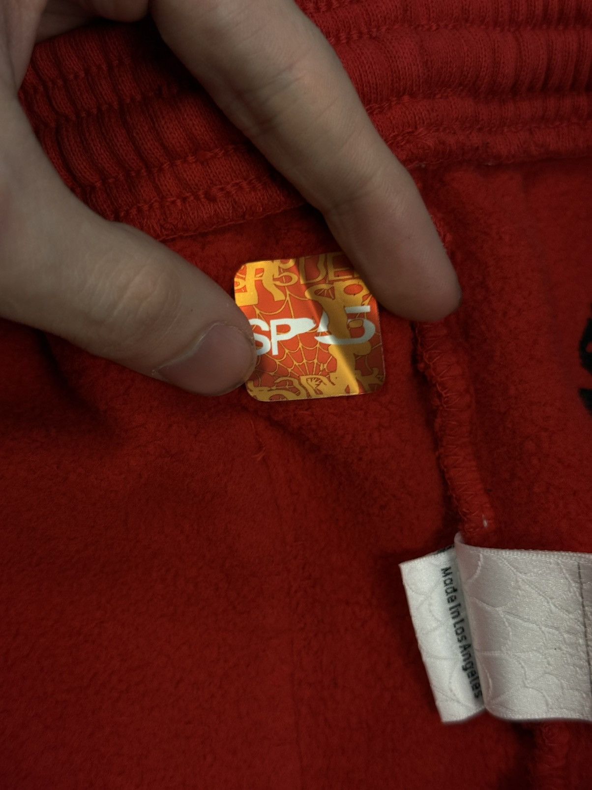 Sp5der Sp5der Sweatpants Size Large Red (Brand New) Size US 33 - 6 Thumbnail
