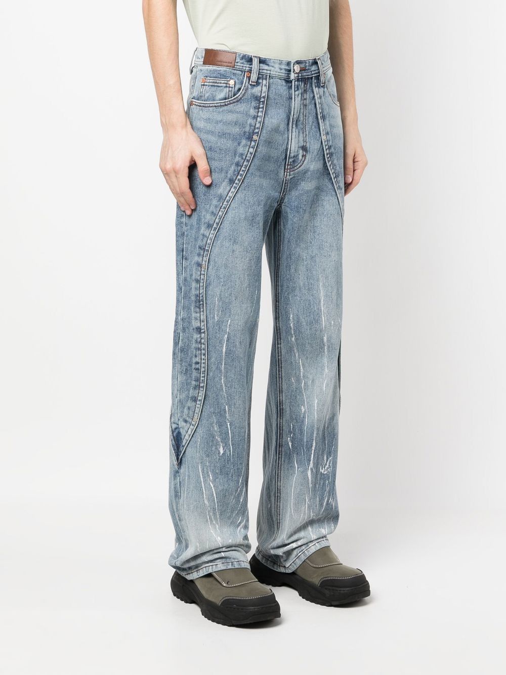 Andersson Bell Matthew Curved Jeans Size US 31 - 2 Thumbnail