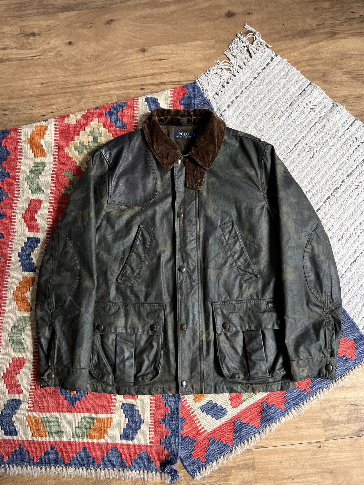 Polo Ralph Lauren Polo by Ralph Lauren DPM Camo Waxed Hunting Coat Size US L / EU 52-54 / 3 - 1 Thumbnail