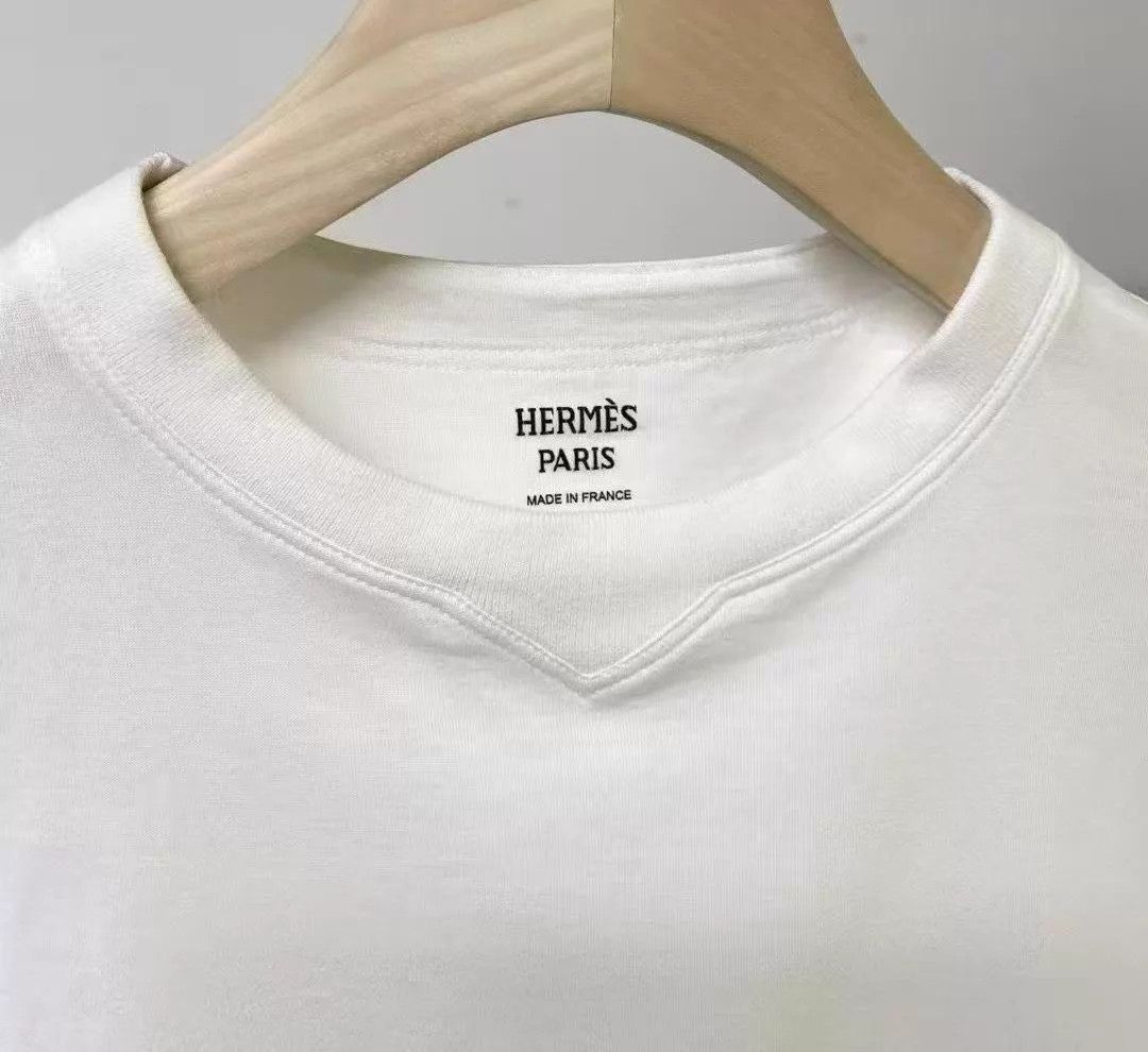 Hermes HERMES Short Sleeve Tee Near New 34 Size XS / US 0-2 / IT 36-38 - 3 Thumbnail