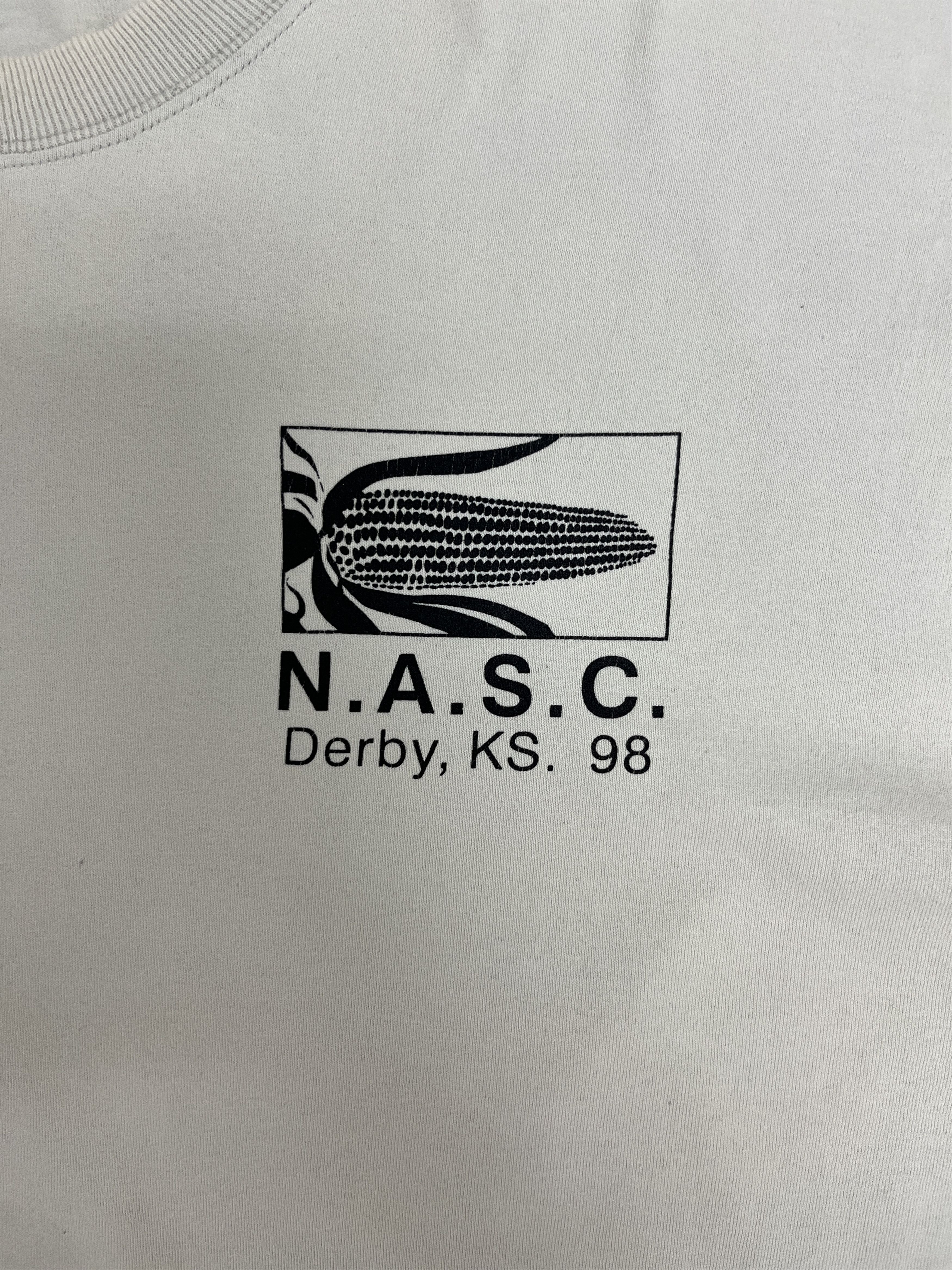 Vintage N.A.S.C. Derby, KS '98 Vintage T-Shirt Tee Size US XL / EU 56 / 4 - 2 Thumbnail