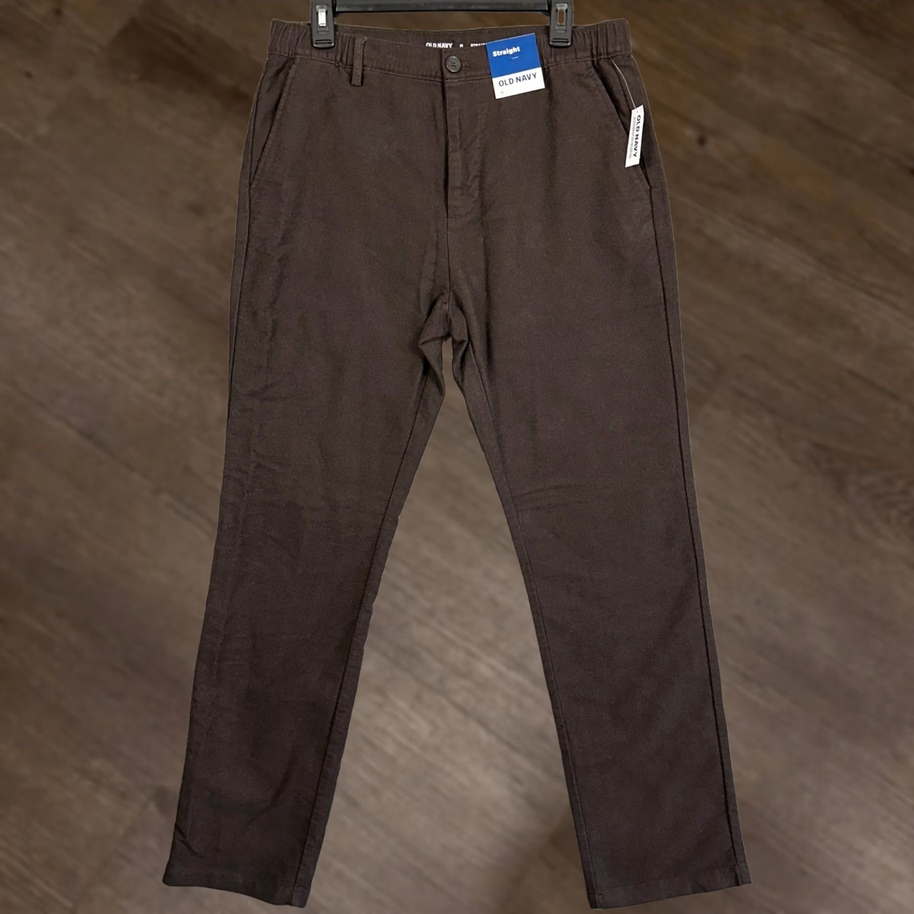 Old Navy Old Navy Chino Pants Mens Medium Brown Straight Casual Workwear All Season 32x31 Slass? Size US 32 / EU 48 - 1 Thumbnail