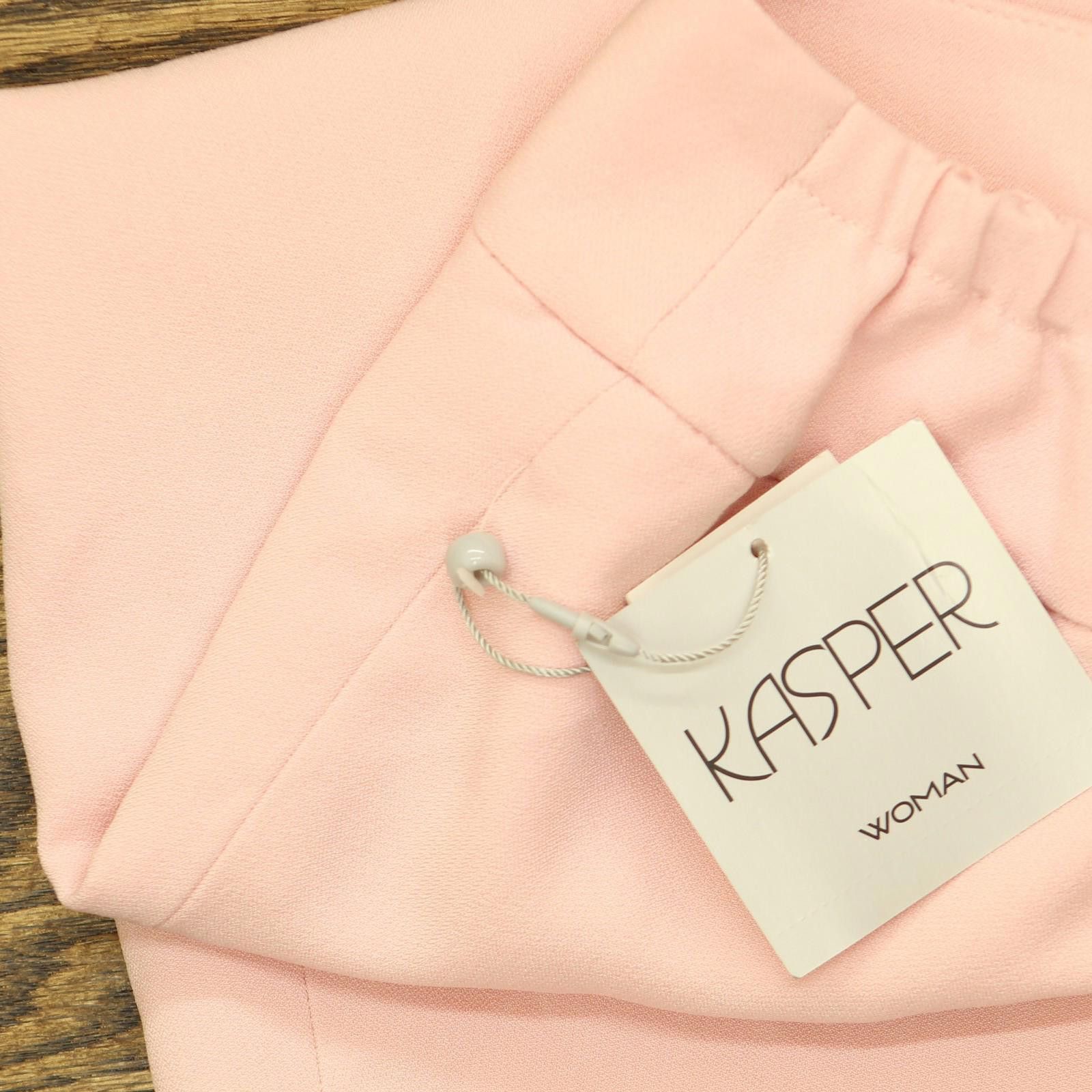 Other Nwt Kasper Size Straight-leg Pants 10891923 Tutu Pink 16w Size 38" / US 16 / IT 52 - 3 Thumbnail