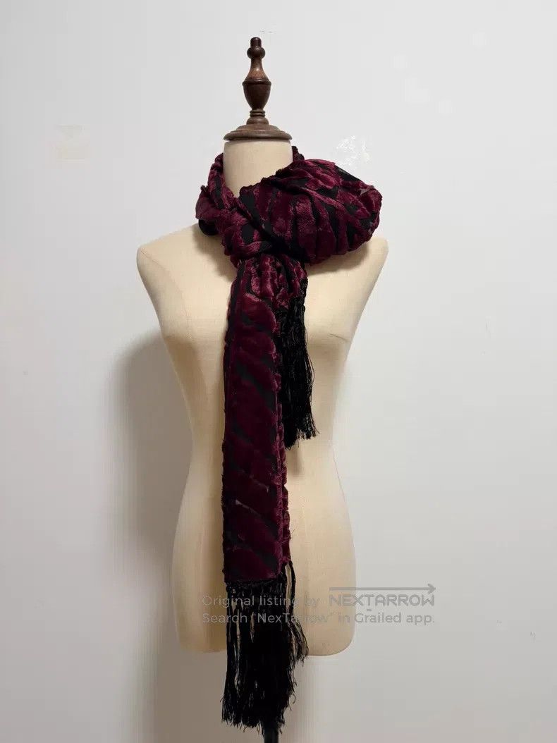 Yohji Yamamoto Yohji Yamamoto Scarf Size ONE SIZE - 2 Thumbnail