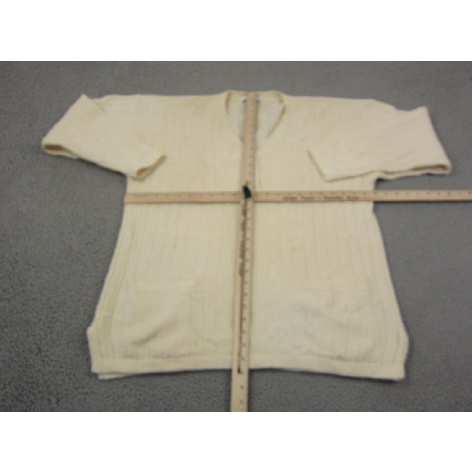 Vintage VINTAGE The Limited Sweater Womens Large Yellow Lambswool Angora Henley 90s Size L / US 10 / IT 46 - 7 Thumbnail