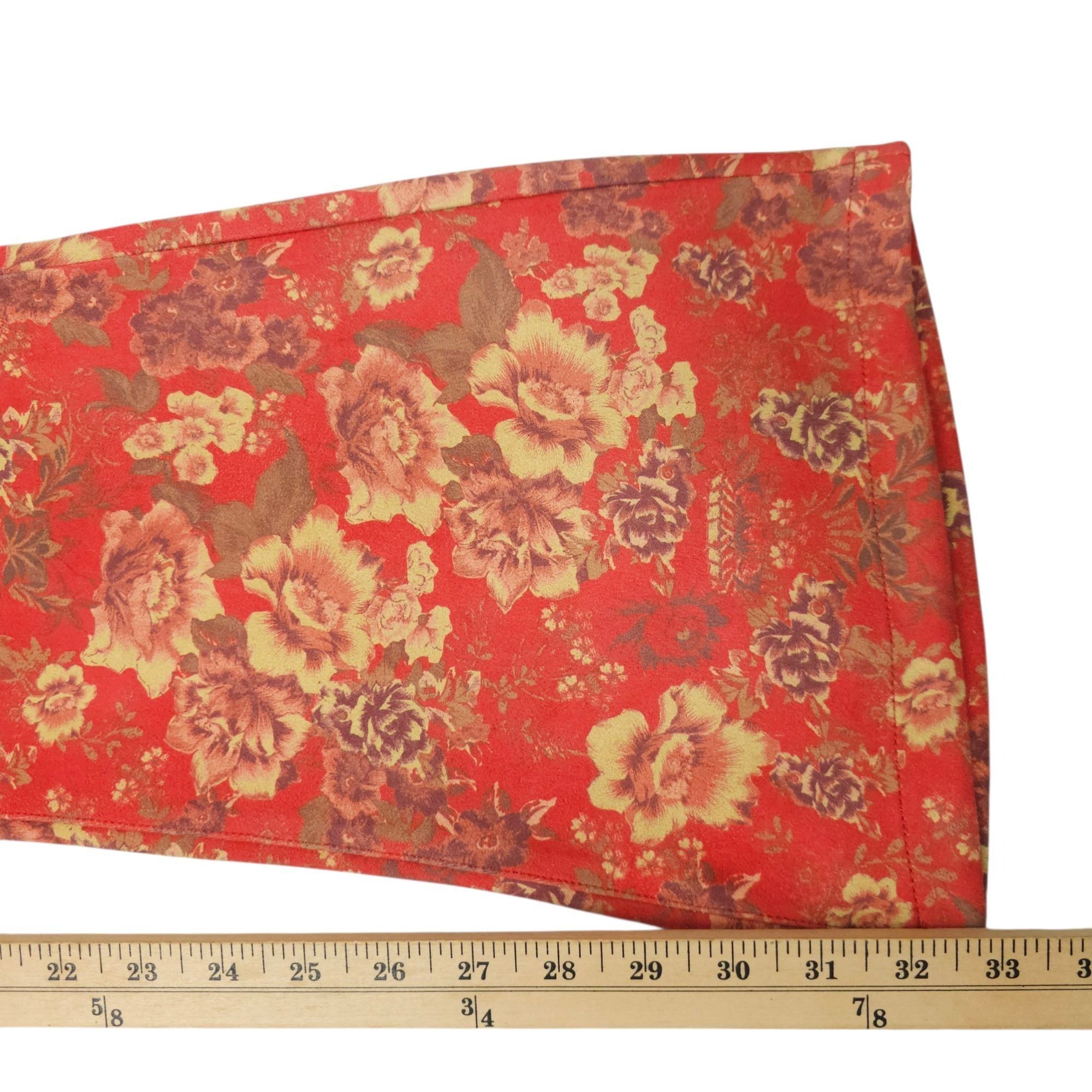 Free People We The Free People House Party Printed Pants Womens 27 Vegan Size 28" / US 6 / IT 42 - 15 Thumbnail