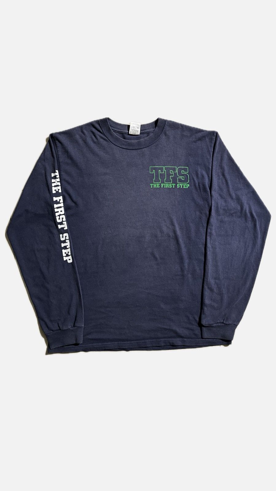 Band Tees VINTAGE 00’s THE FIRST STEP LONGSLEEVE(NAVY) Size US M / EU 48-50 / 2 - 1 Thumbnail