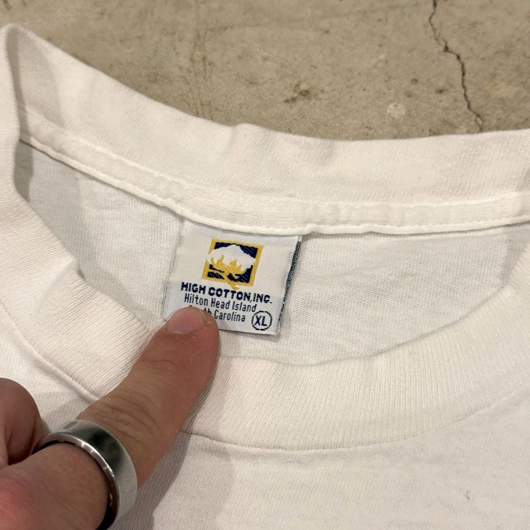 Vintage VINTAGE Michelangelo Creation Parody T Shirt XL/L Single Stitch Unisex Adults 90s White Cotton Crew Neck Short Sleeve Mens Womens 90s Size US XL / EU 56 / 4 - 4 Thumbnail