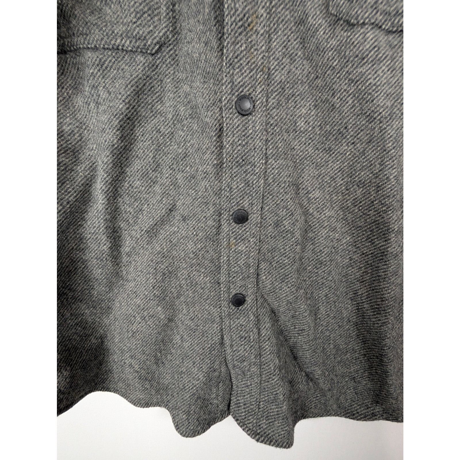 Unknown London Woolrich Alaskan Overshirt Striped Wool Blend Button Up L Size US L / EU 52-54 / 3 - 5 Thumbnail